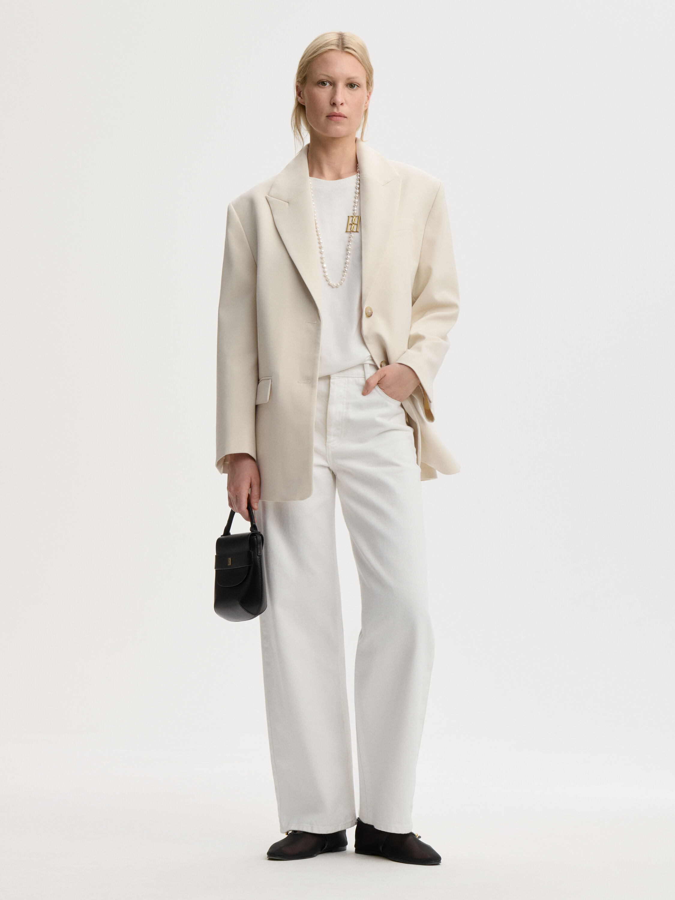 Adele single-breasted blazer