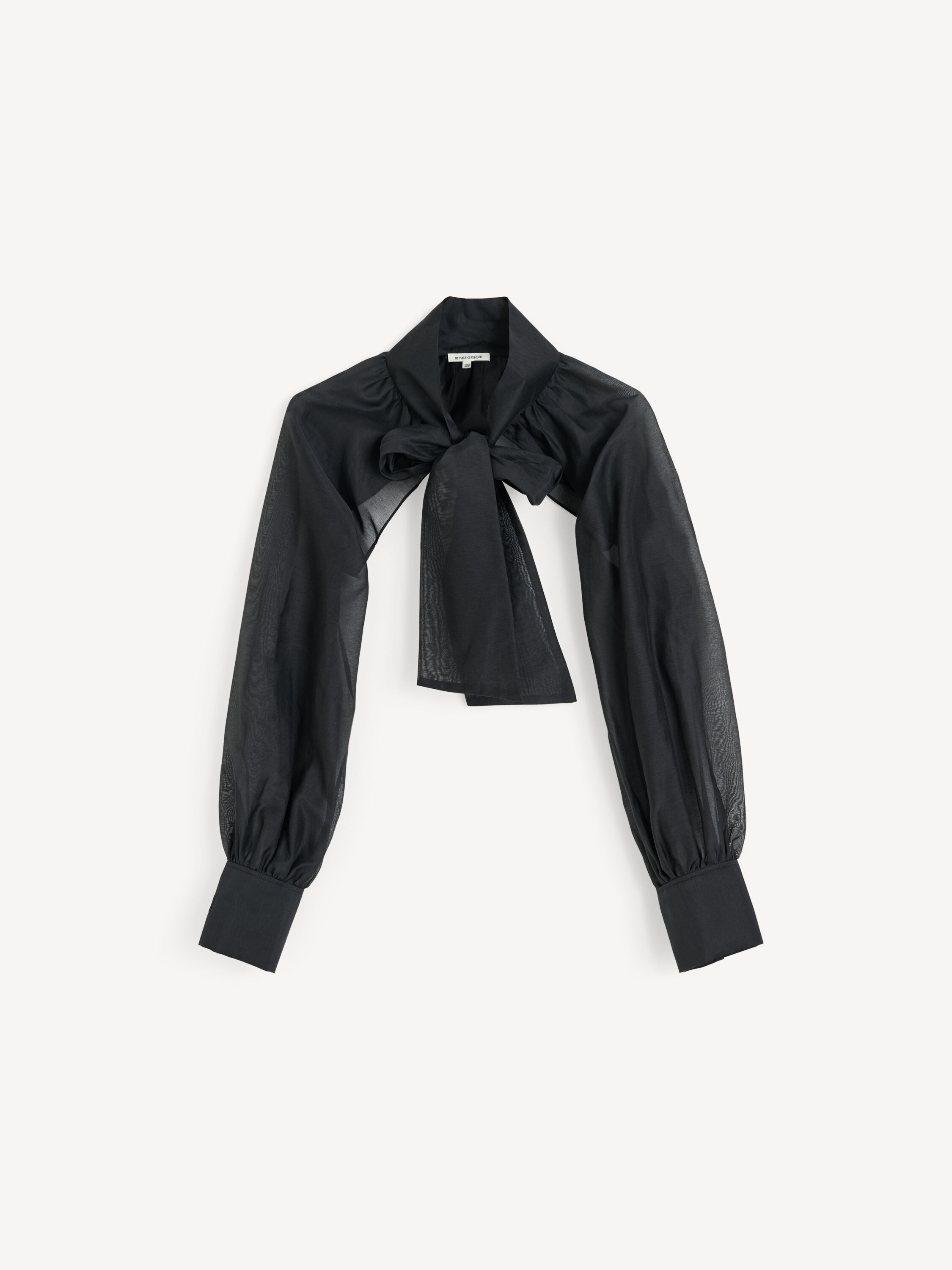 Canny silk organza bolero top