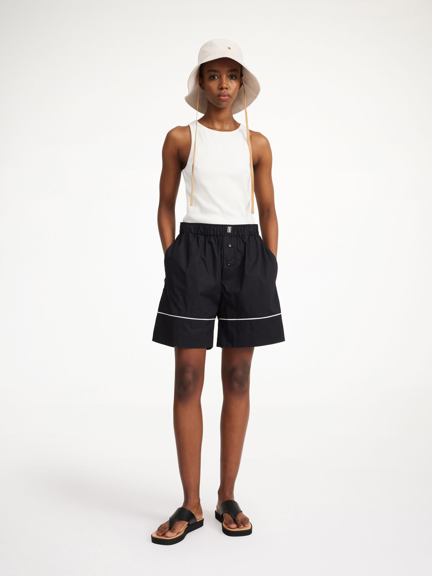 Siara organic cotton shorts