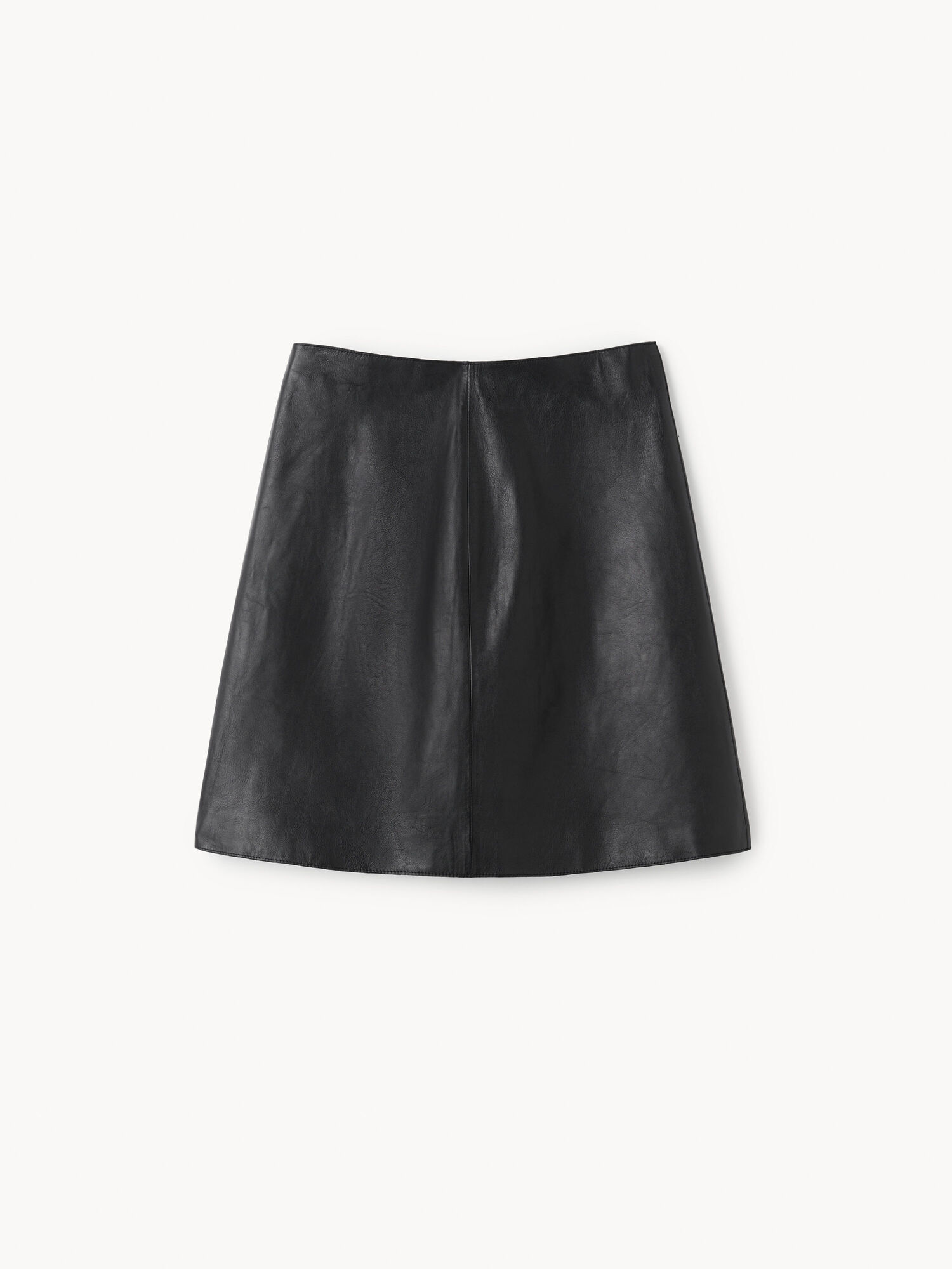 Coras leather mini skirt