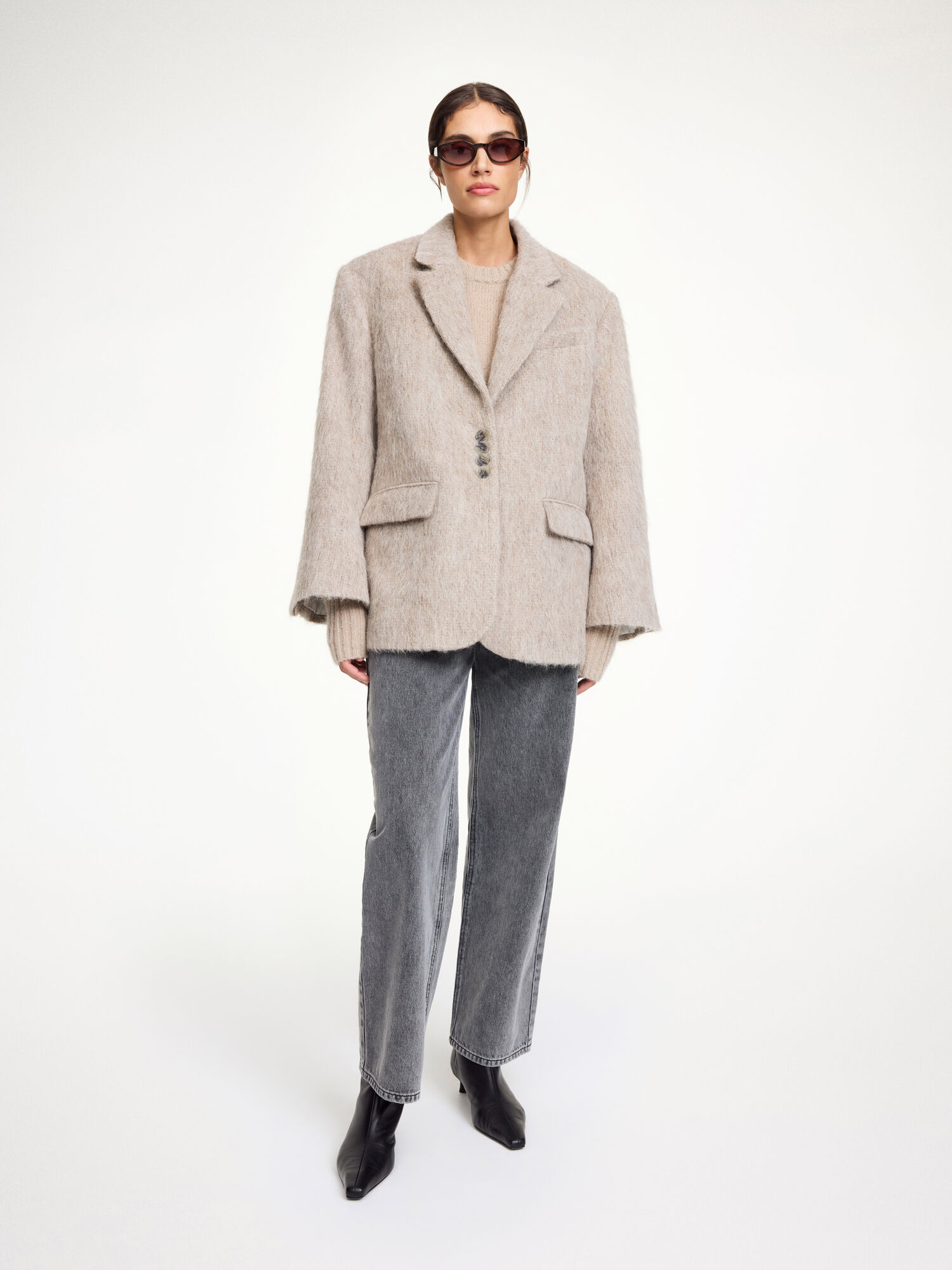 Biena single-breasted blazer