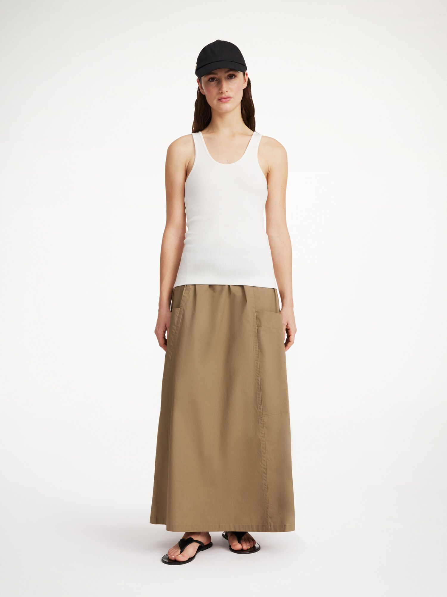 Catterine organic cotton maxi skirt