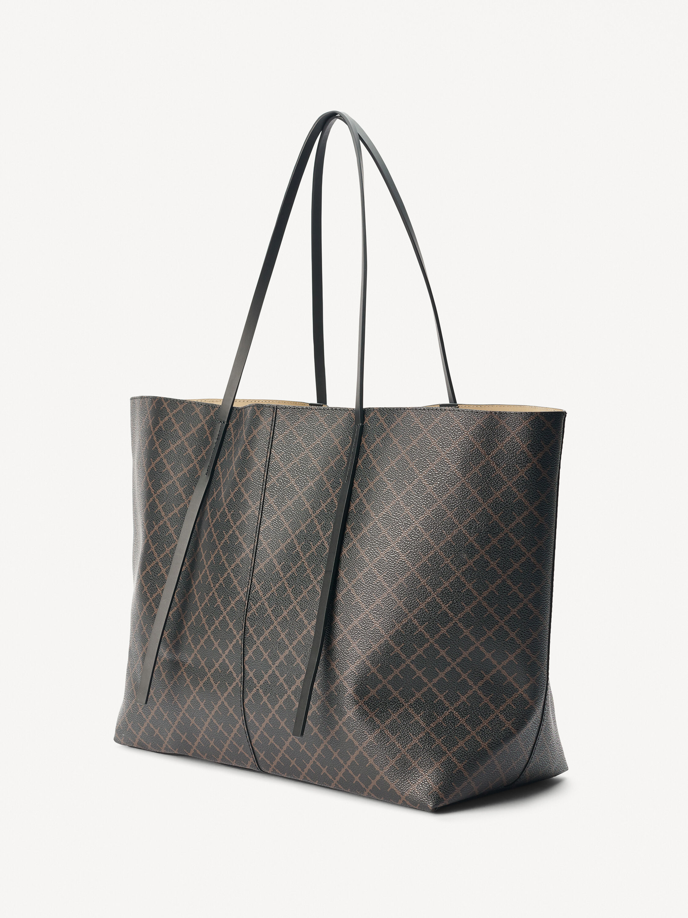 Abi printed tote bag Buy sfra bmb storefront catalog online By Malene Birger
