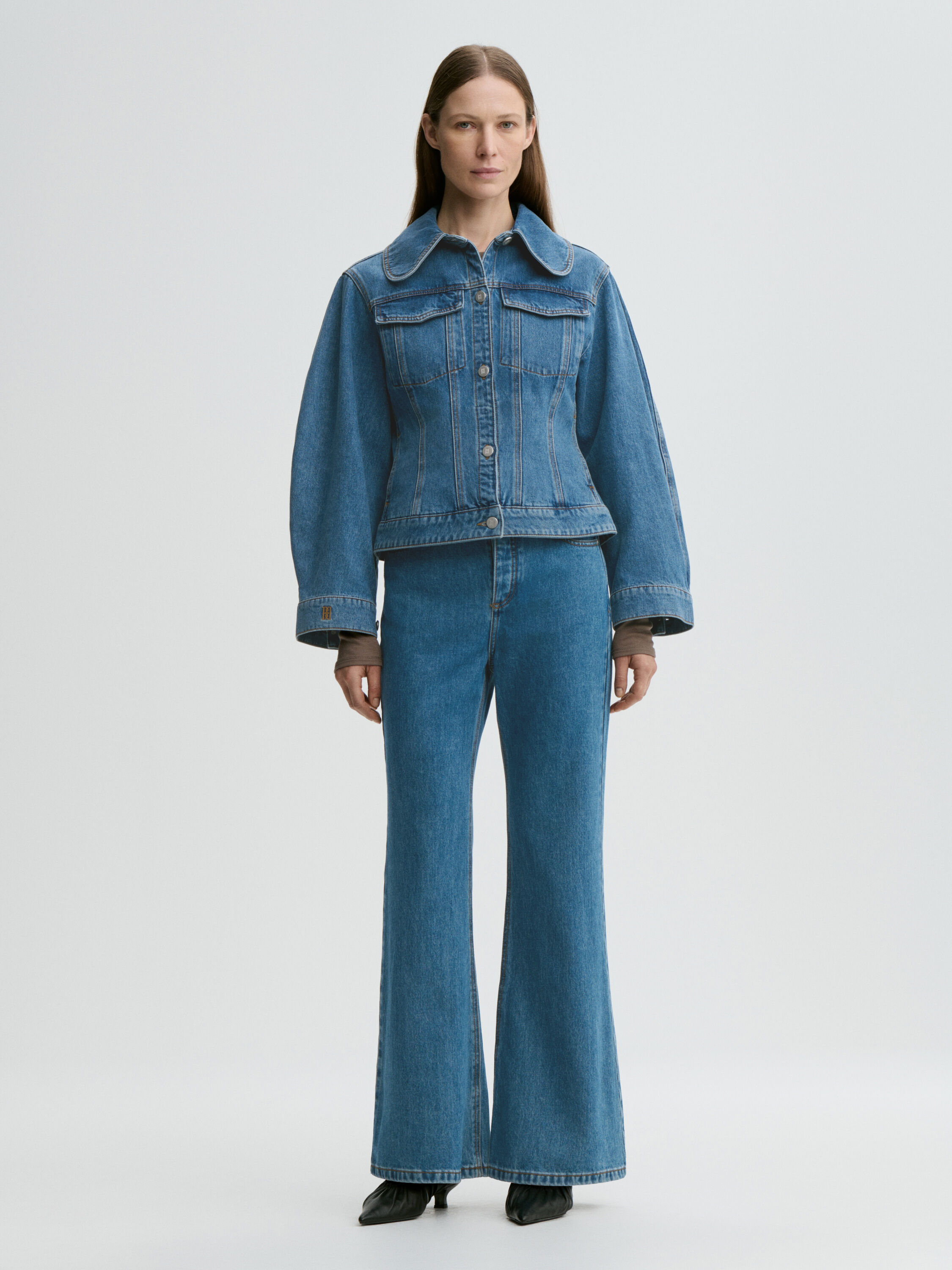 Villies organic cotton denim jacket