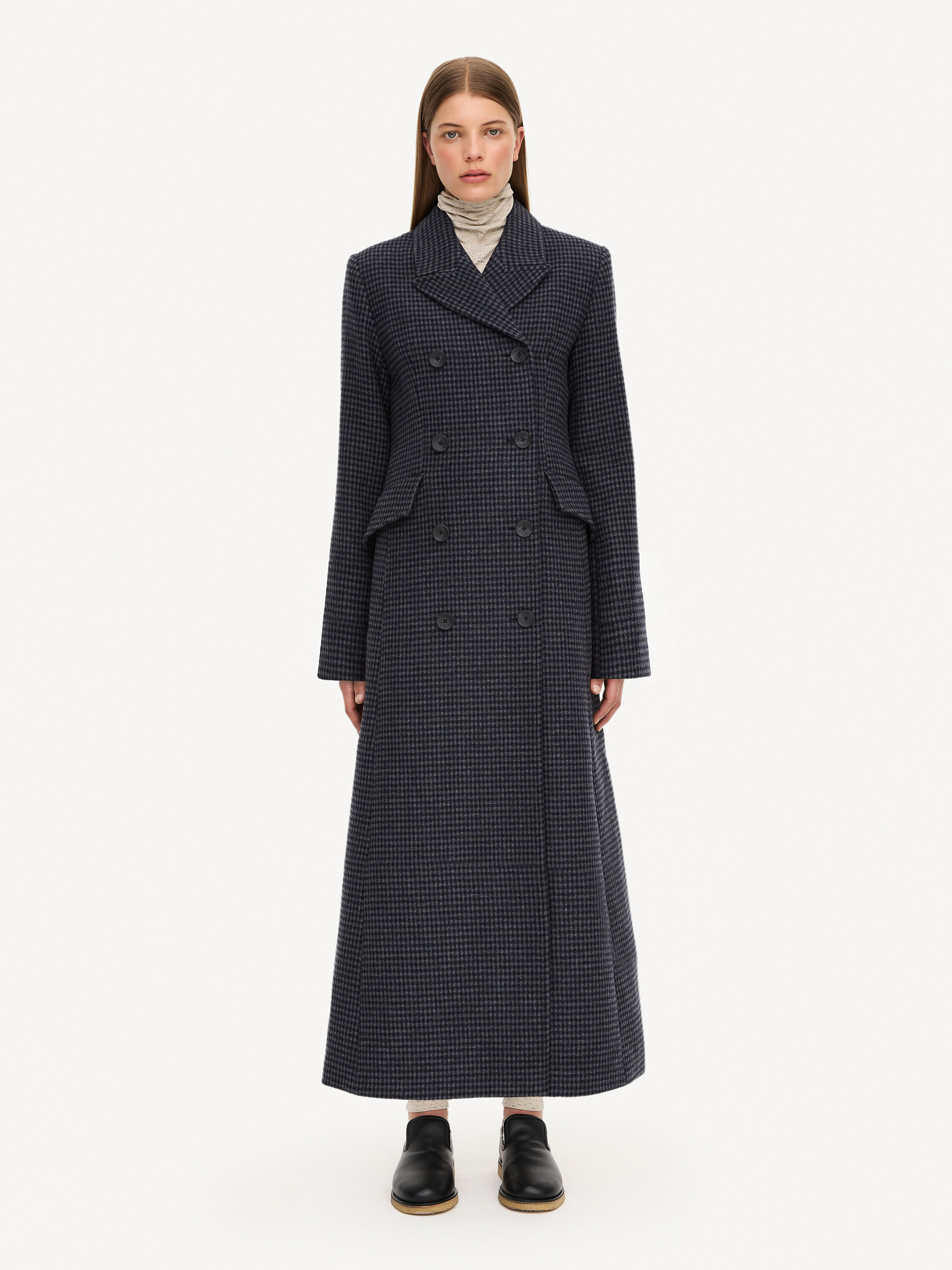 Gardeniia checked coat Buy Coats & Jackets online By Malene Birger