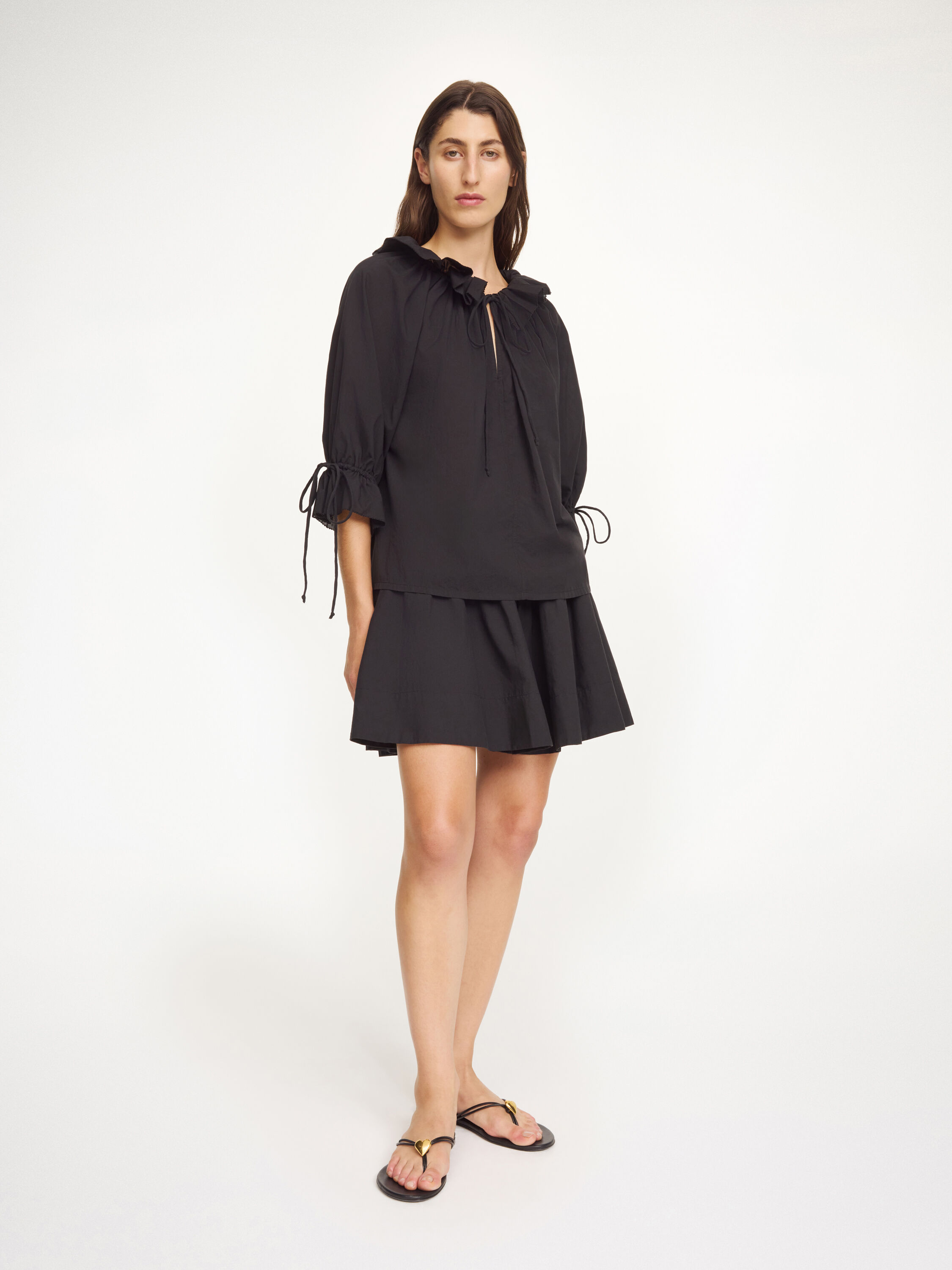 Rapheo organic cotton mini skirt