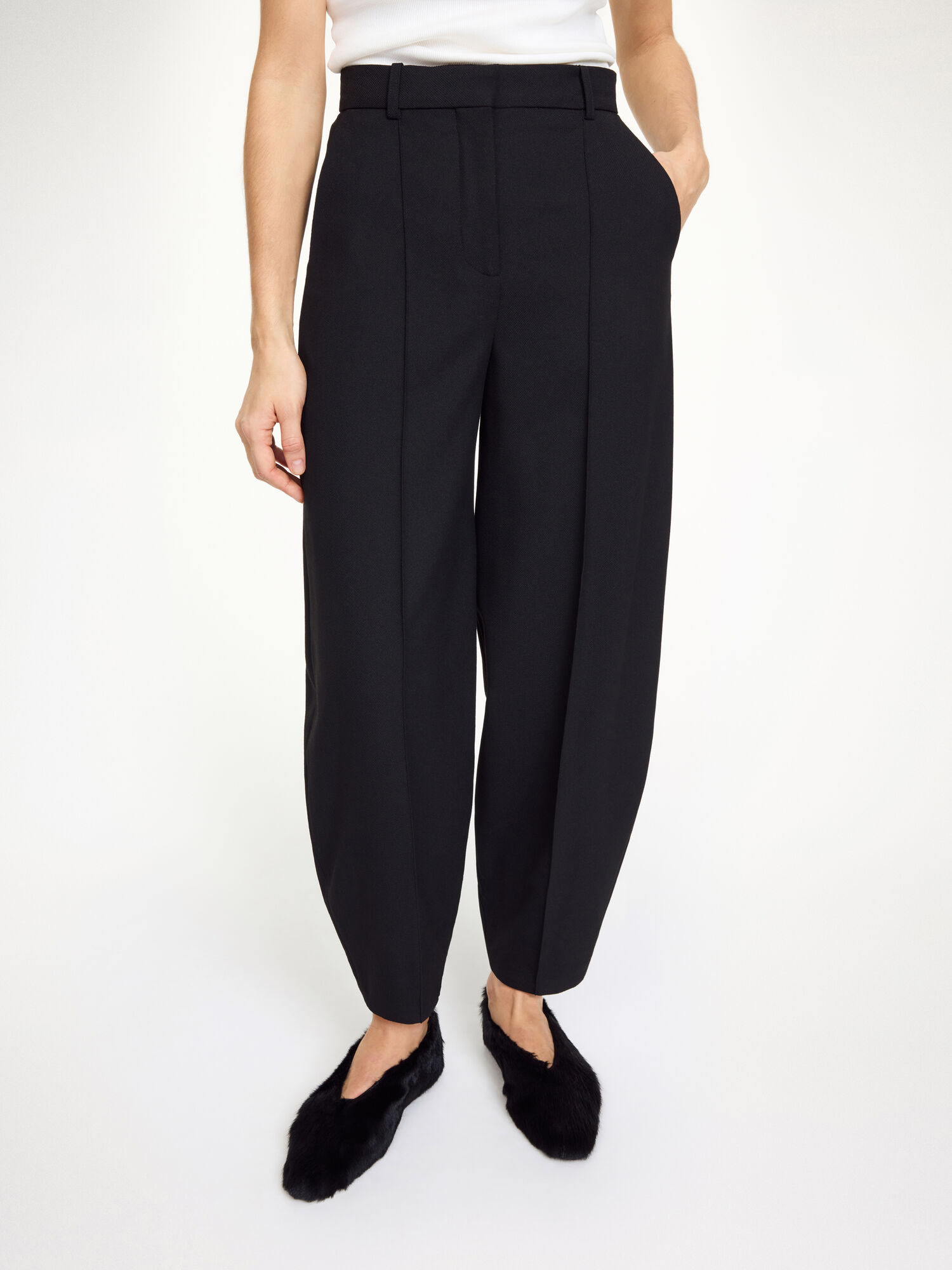 Charlie high-waist trousers
