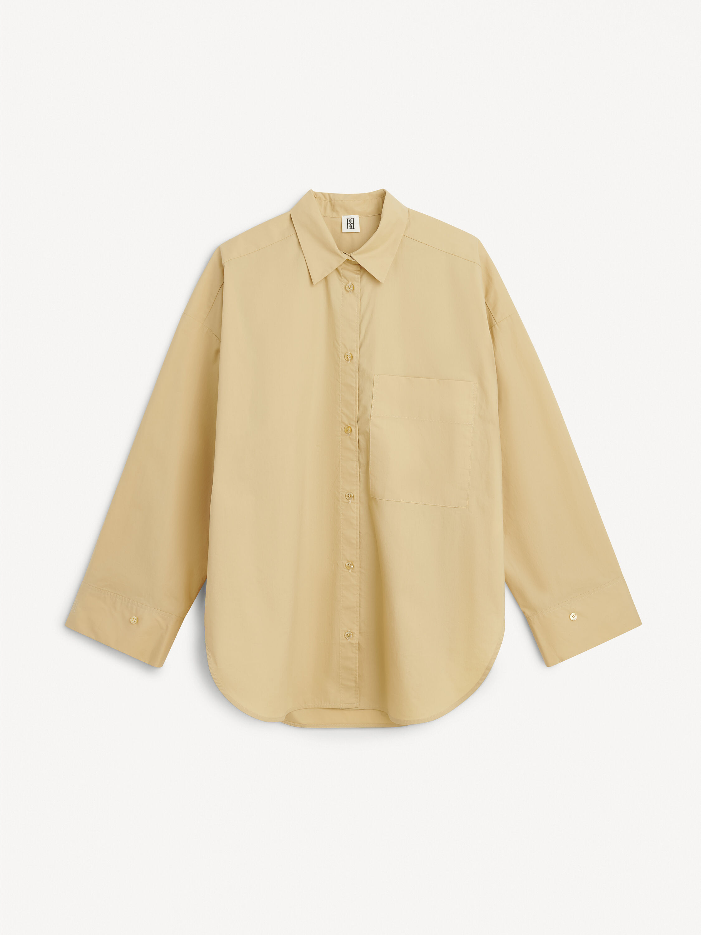 By Malene Birger Maye Shirt - Pure White – The Frankie Shop