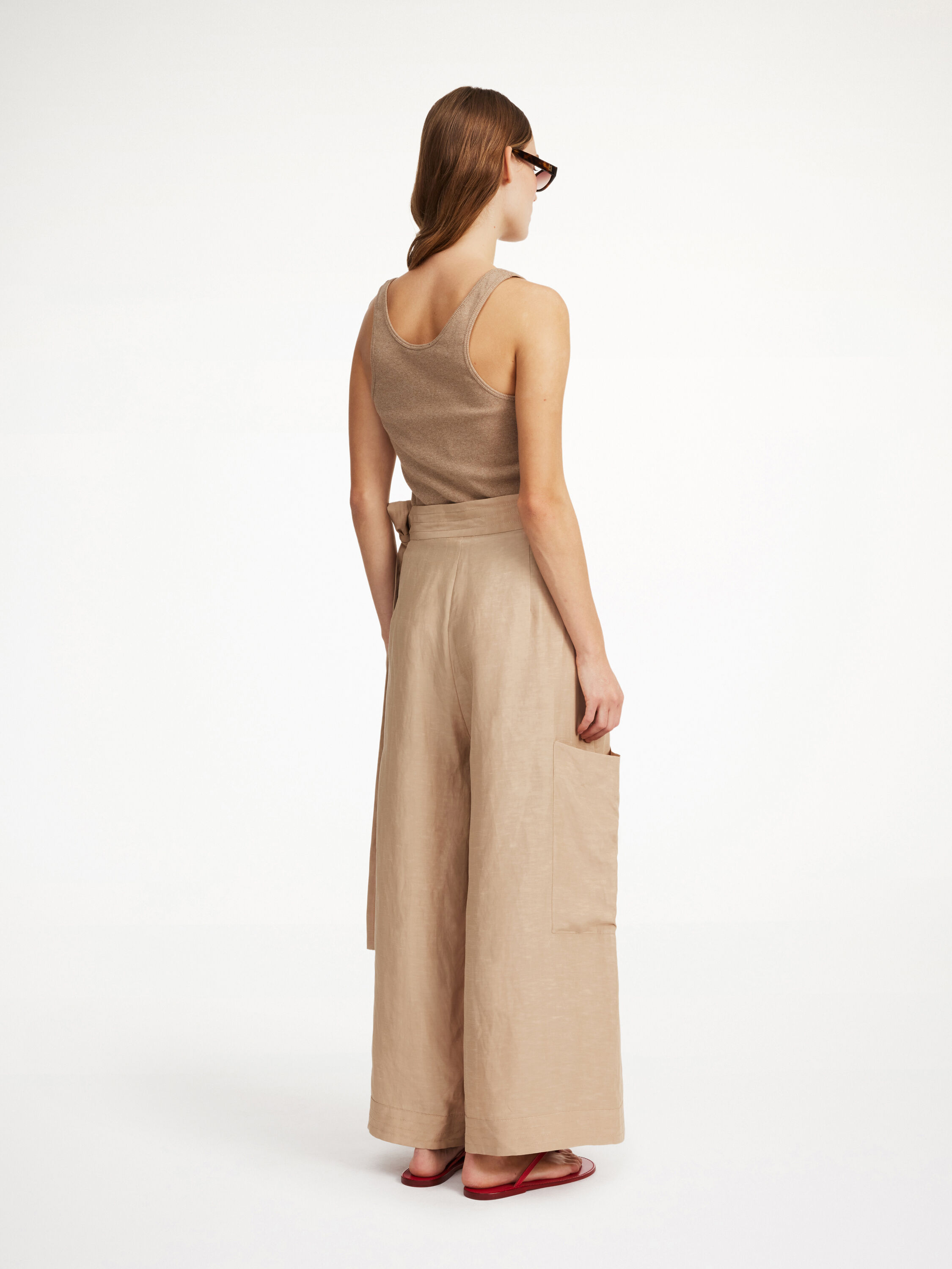 Darlane wide leg trousers Buy Trousers online By Malene Birger