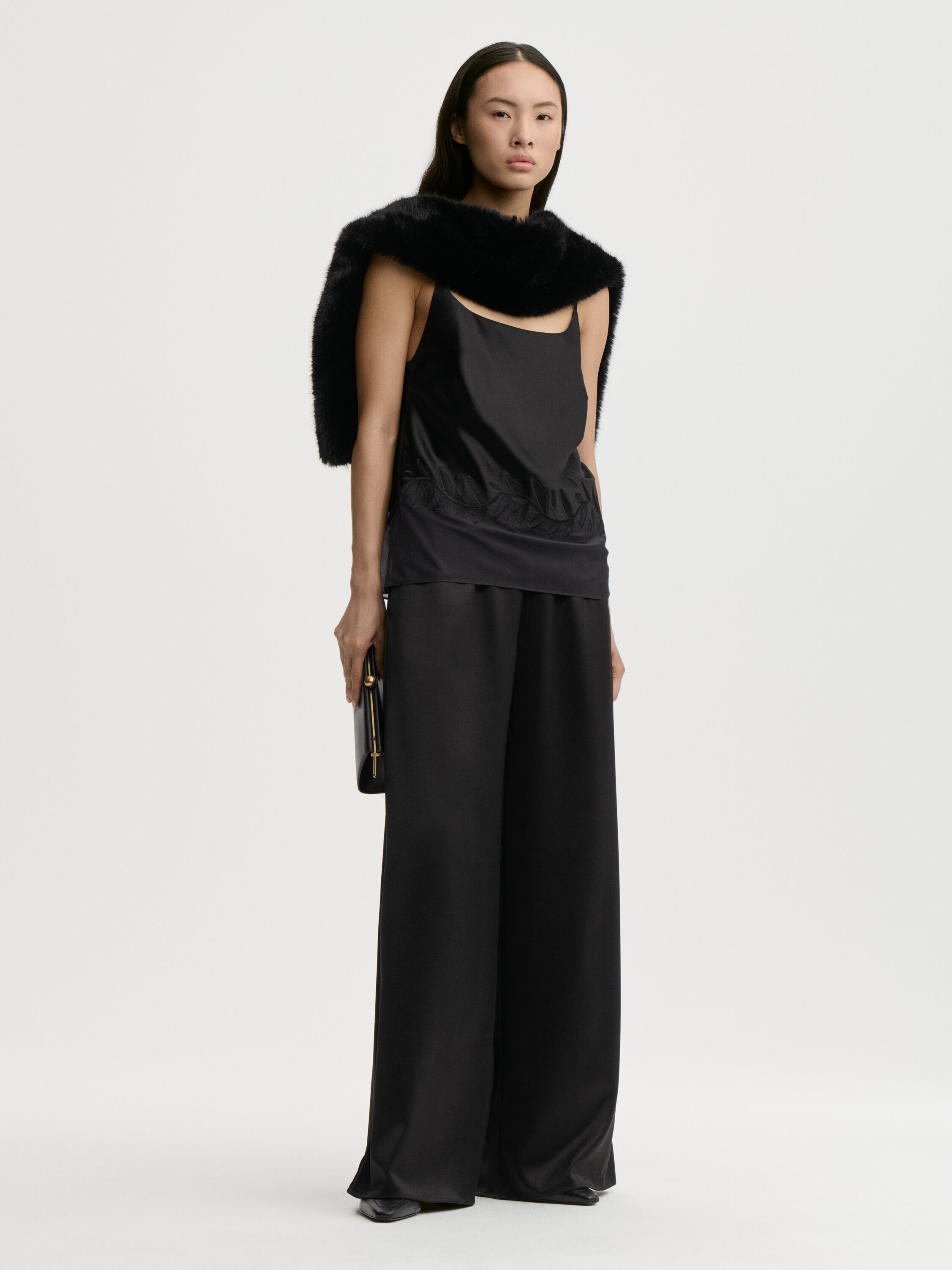 Louis wide-leg trousers