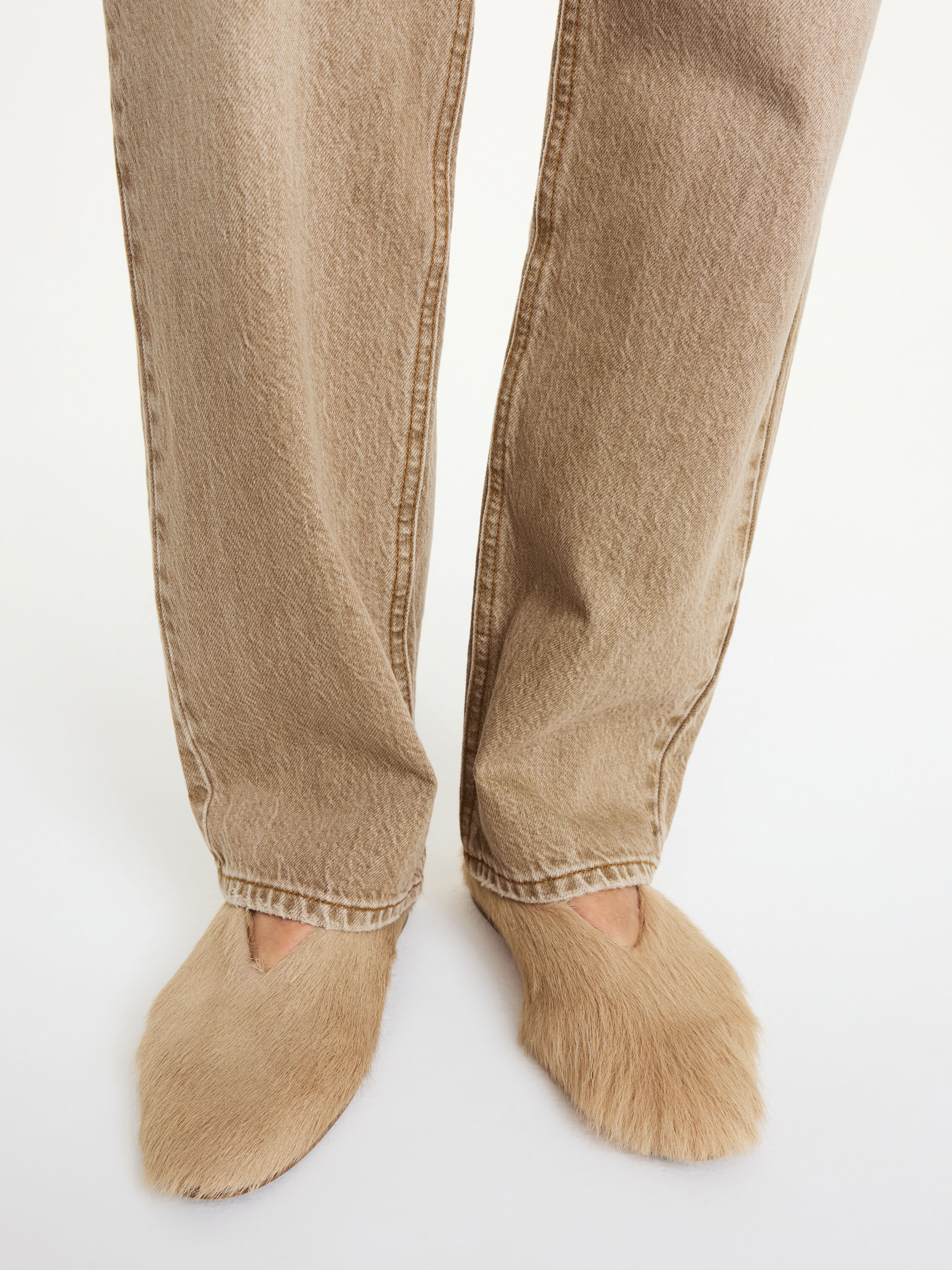 Merina leather flats