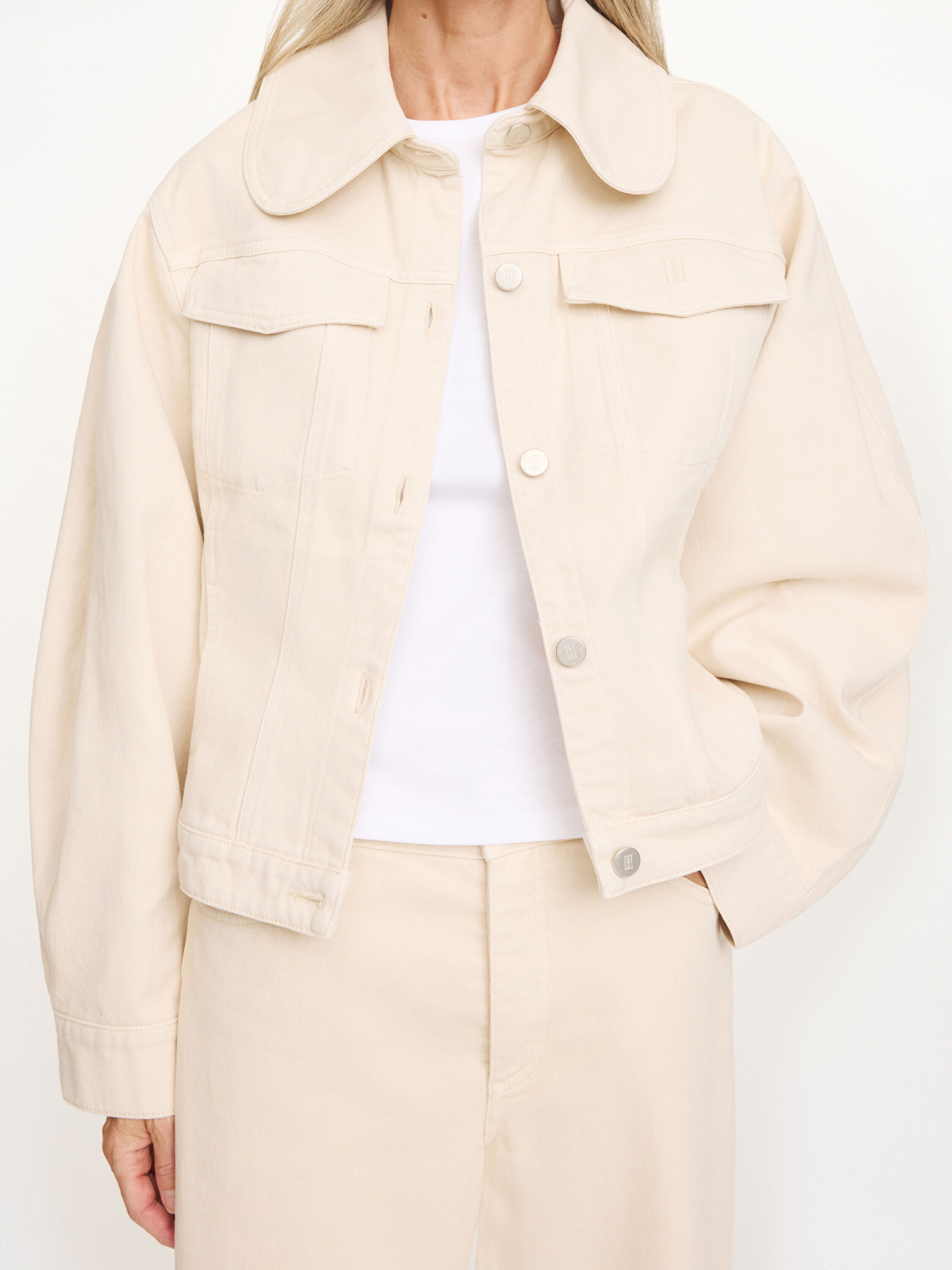 Villies organic cotton denim jacket