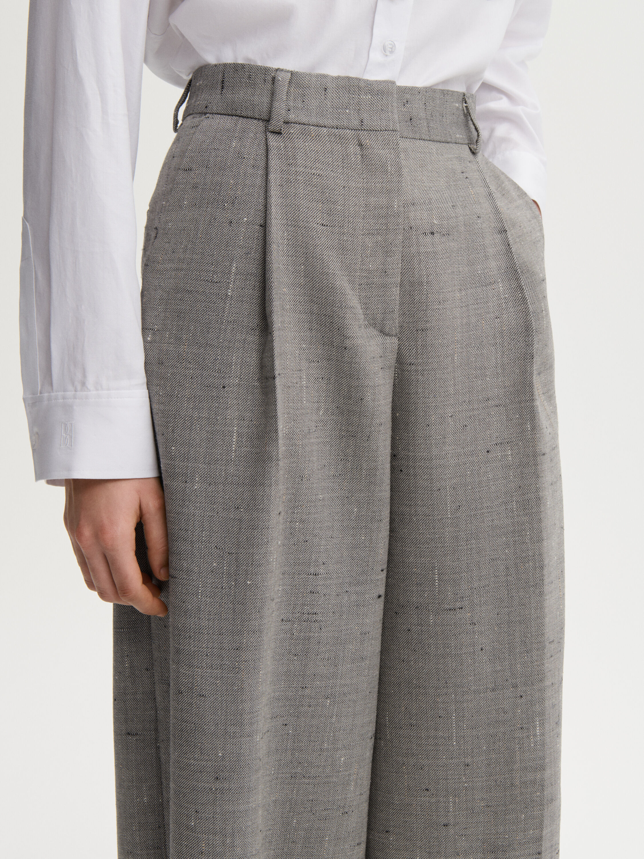 Povilanna wool trousers