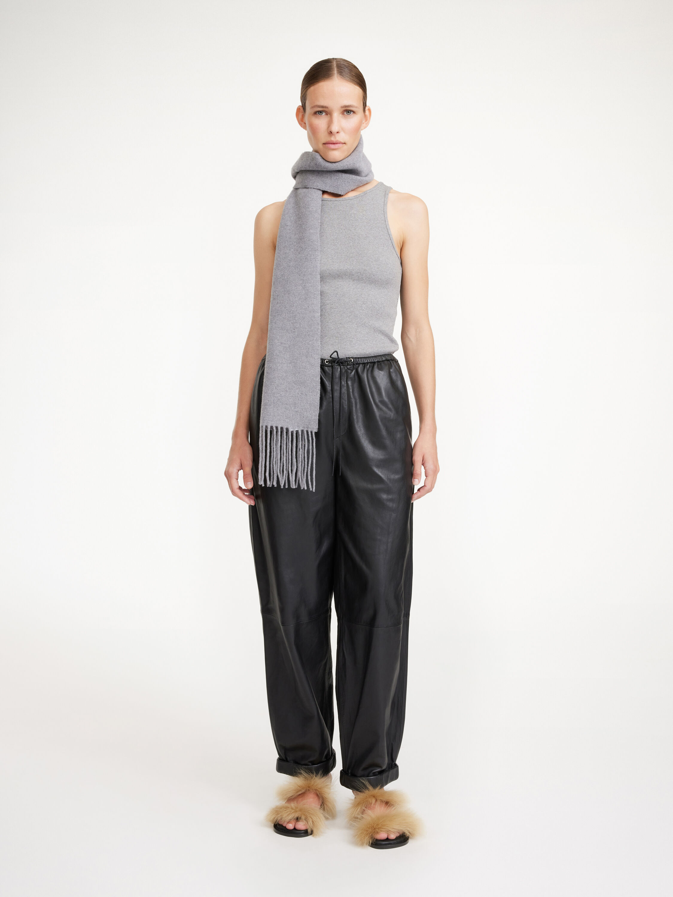 【関税込み】By Malene Birger レザーパンツ Joanni leather trousers - Buy Trousers online | By Malene Birger