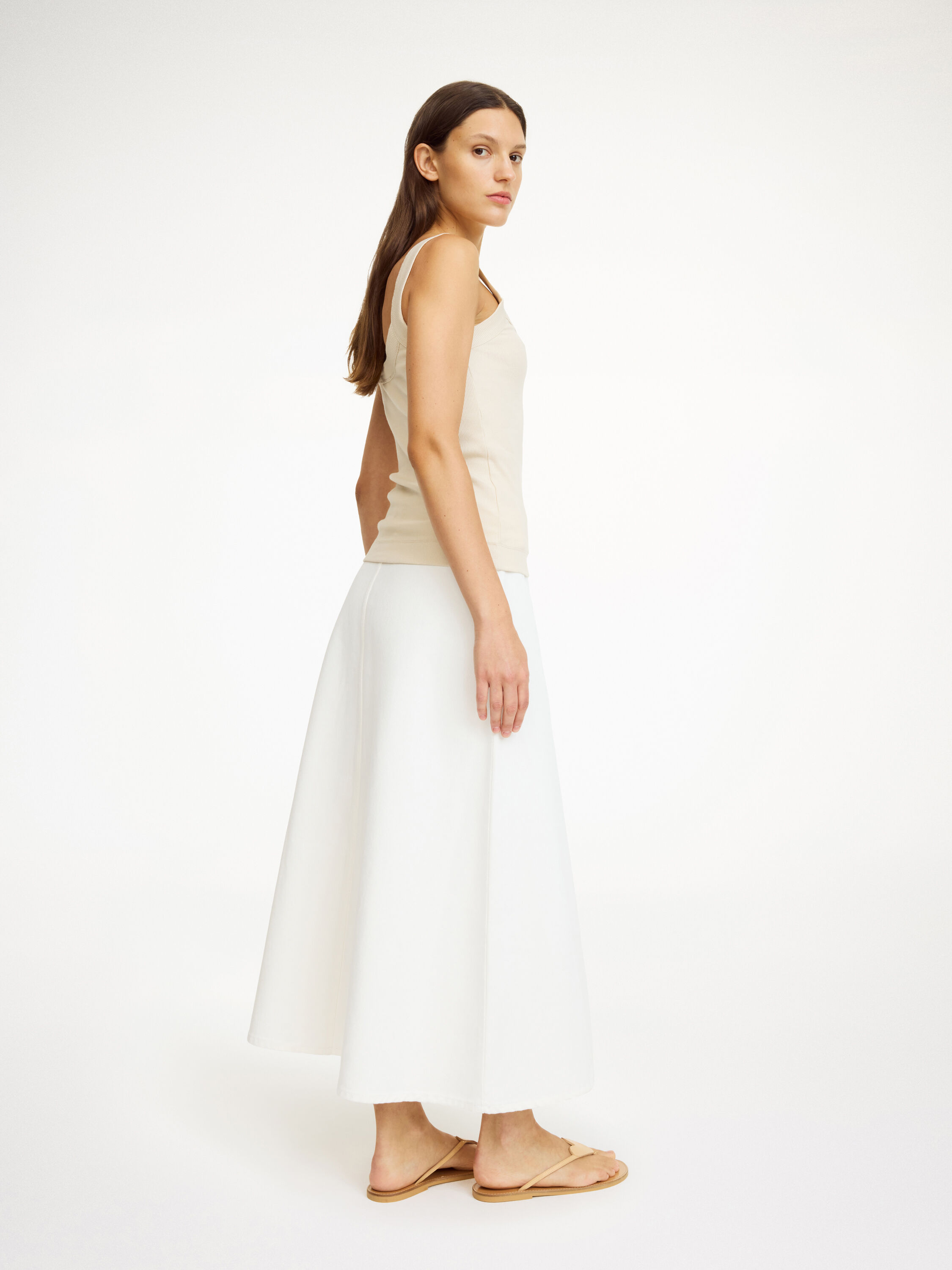 Carlas organic denim skirt