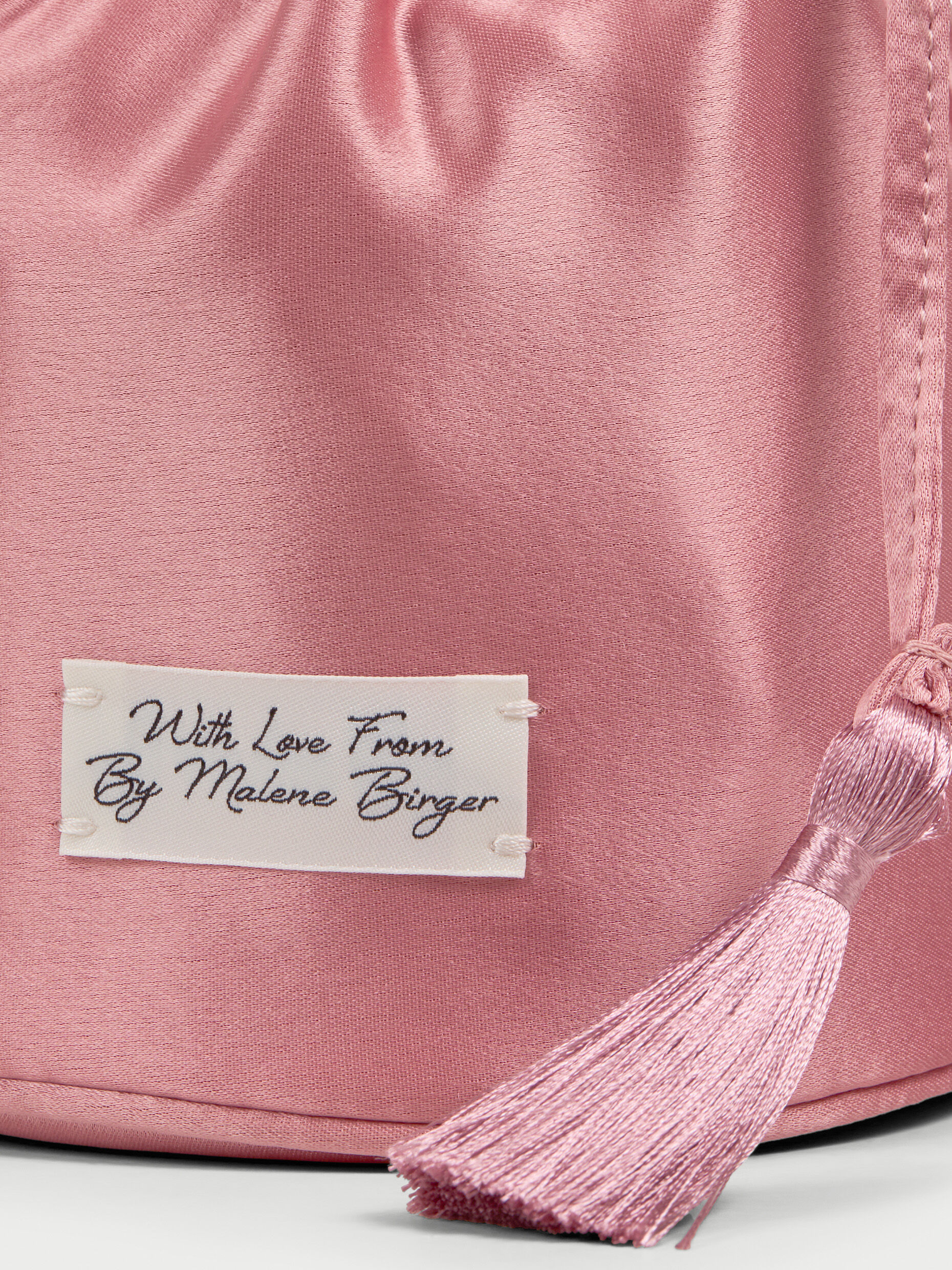 EXCLUSIVE: Landinna satin bucket bag