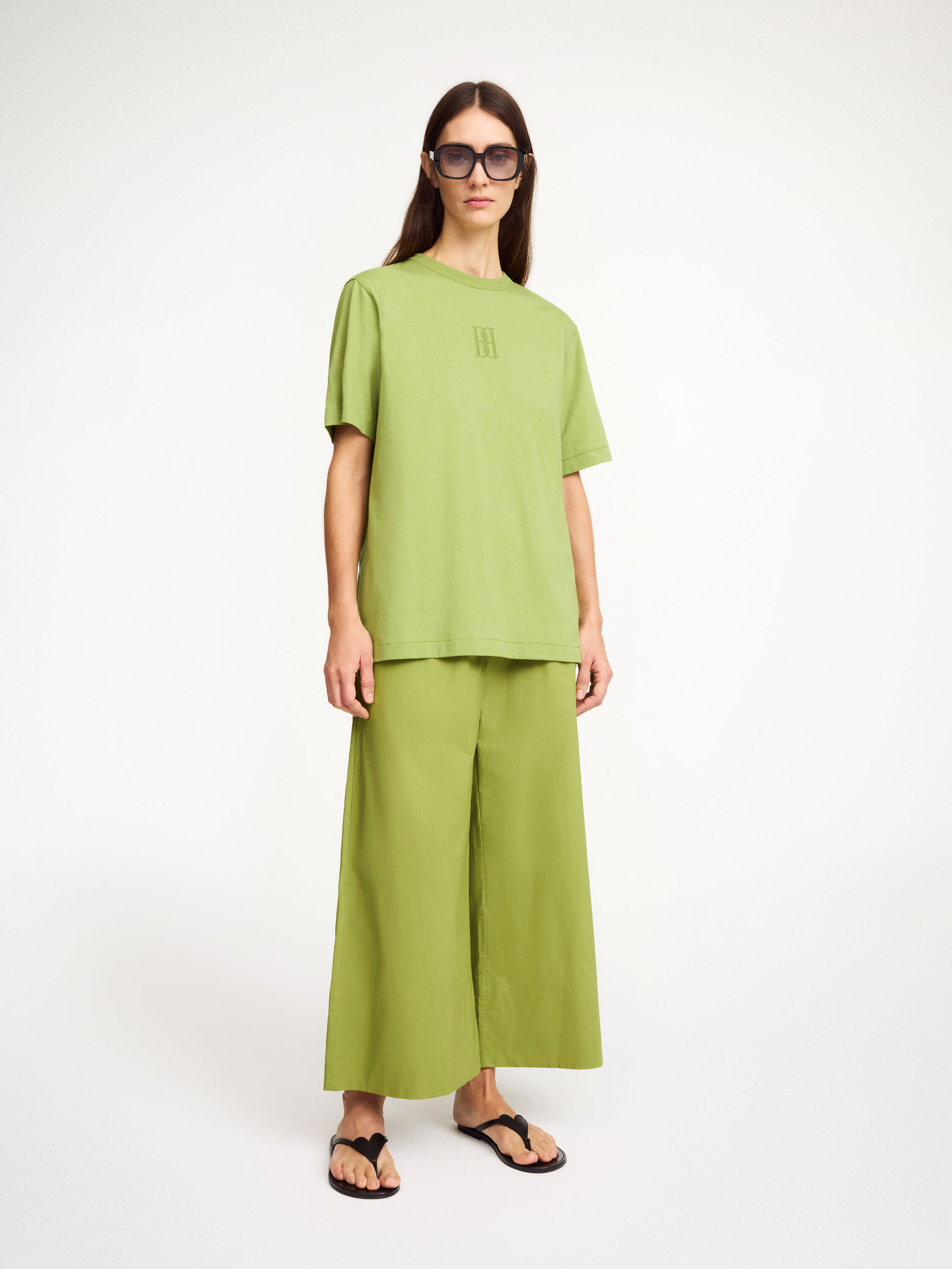 Luisa high-waist trousers