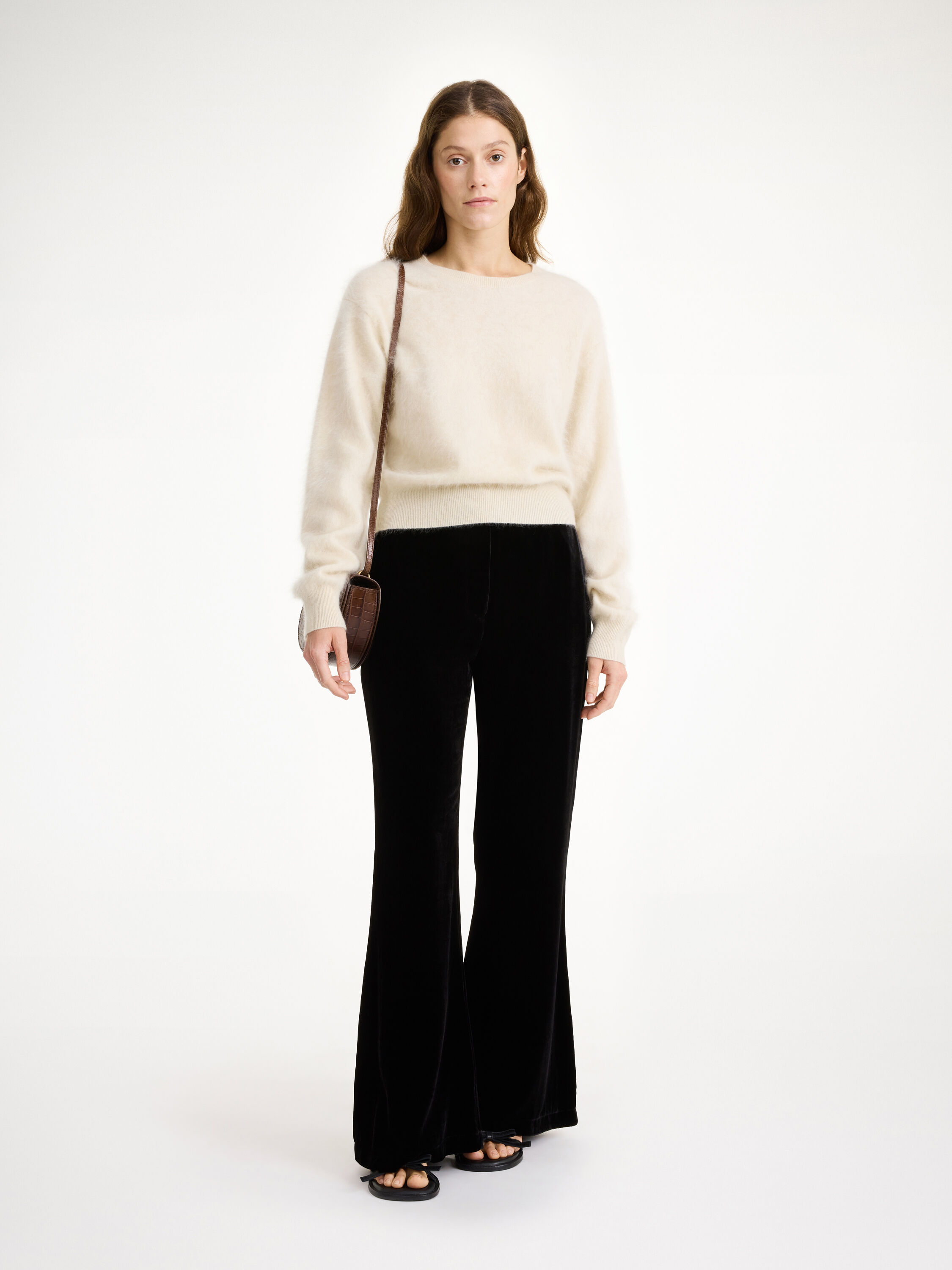 Amores high-waist trousers
