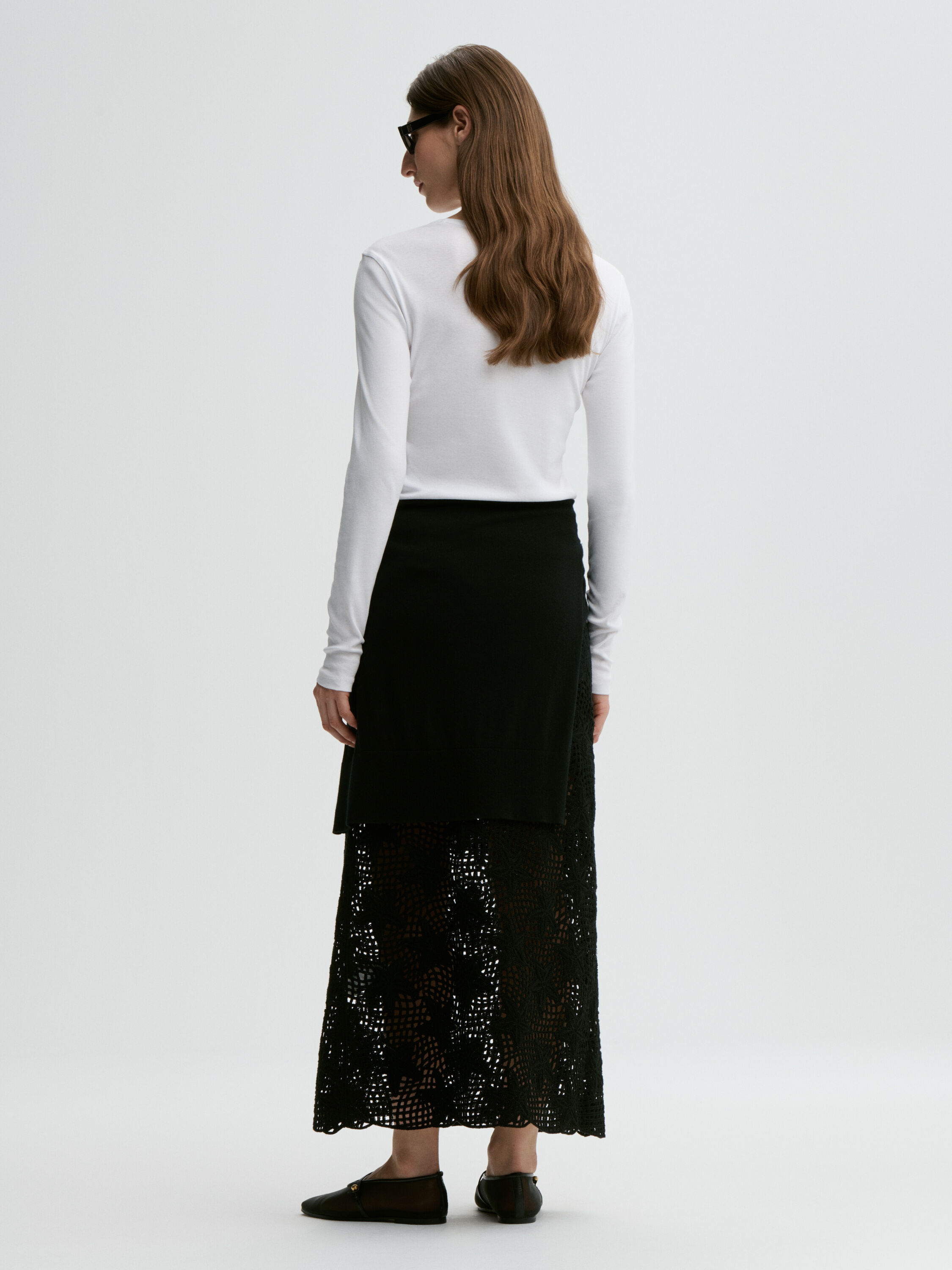 Brita Flat organic cotton long-sleeved T-shirt