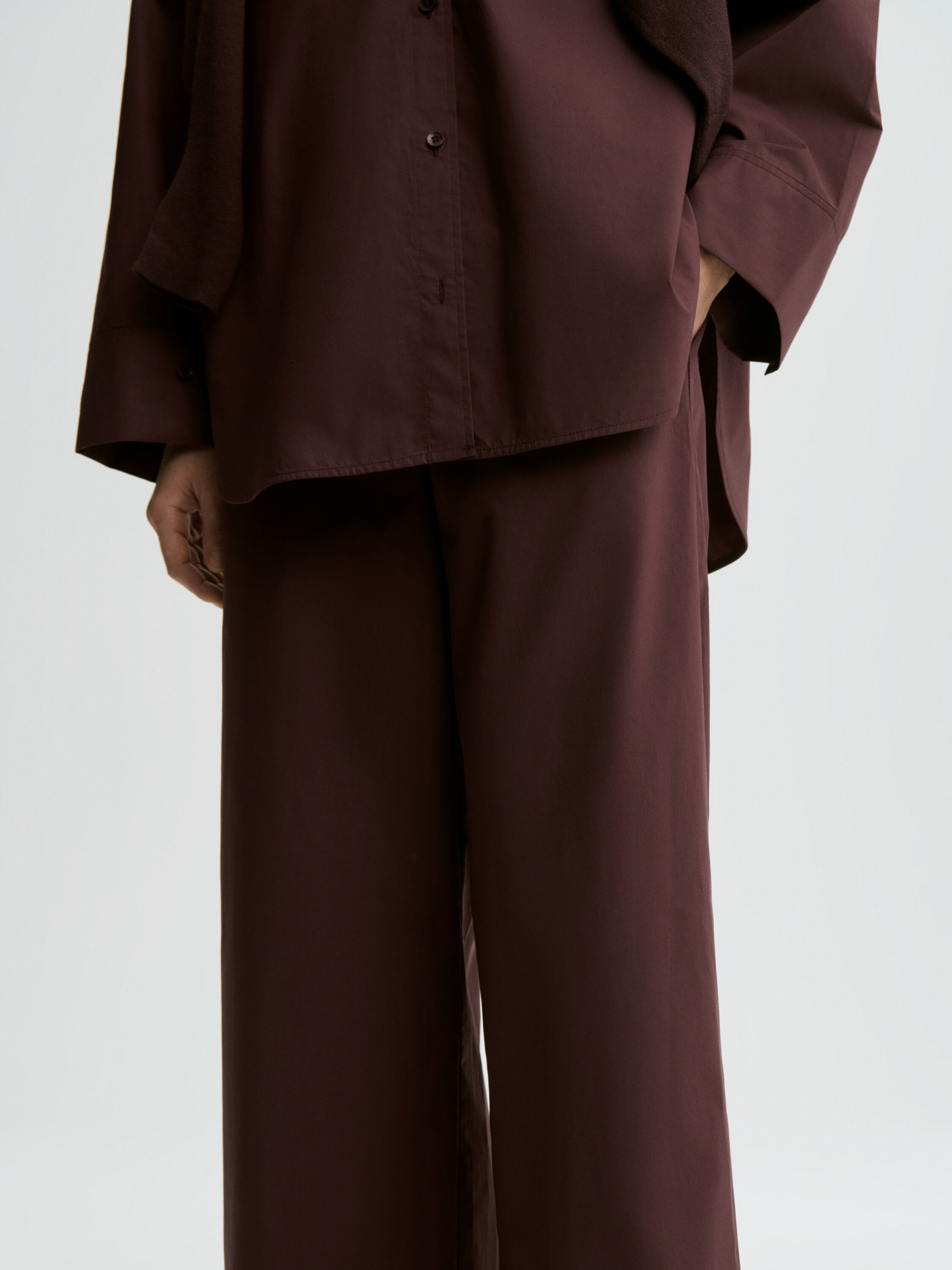 Milena organic cotton trousers