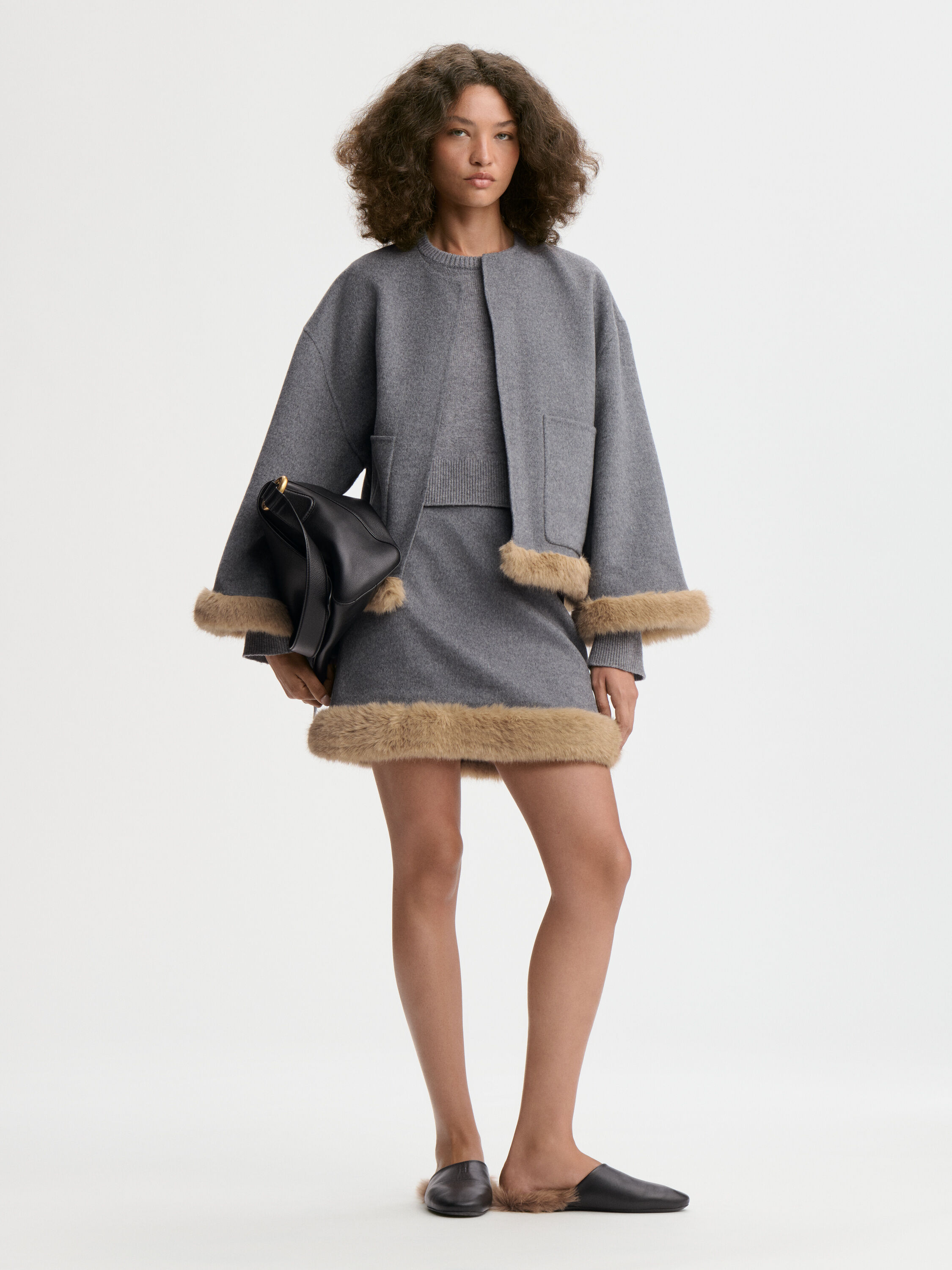 EXCLUSIVE: Giano wool skirt