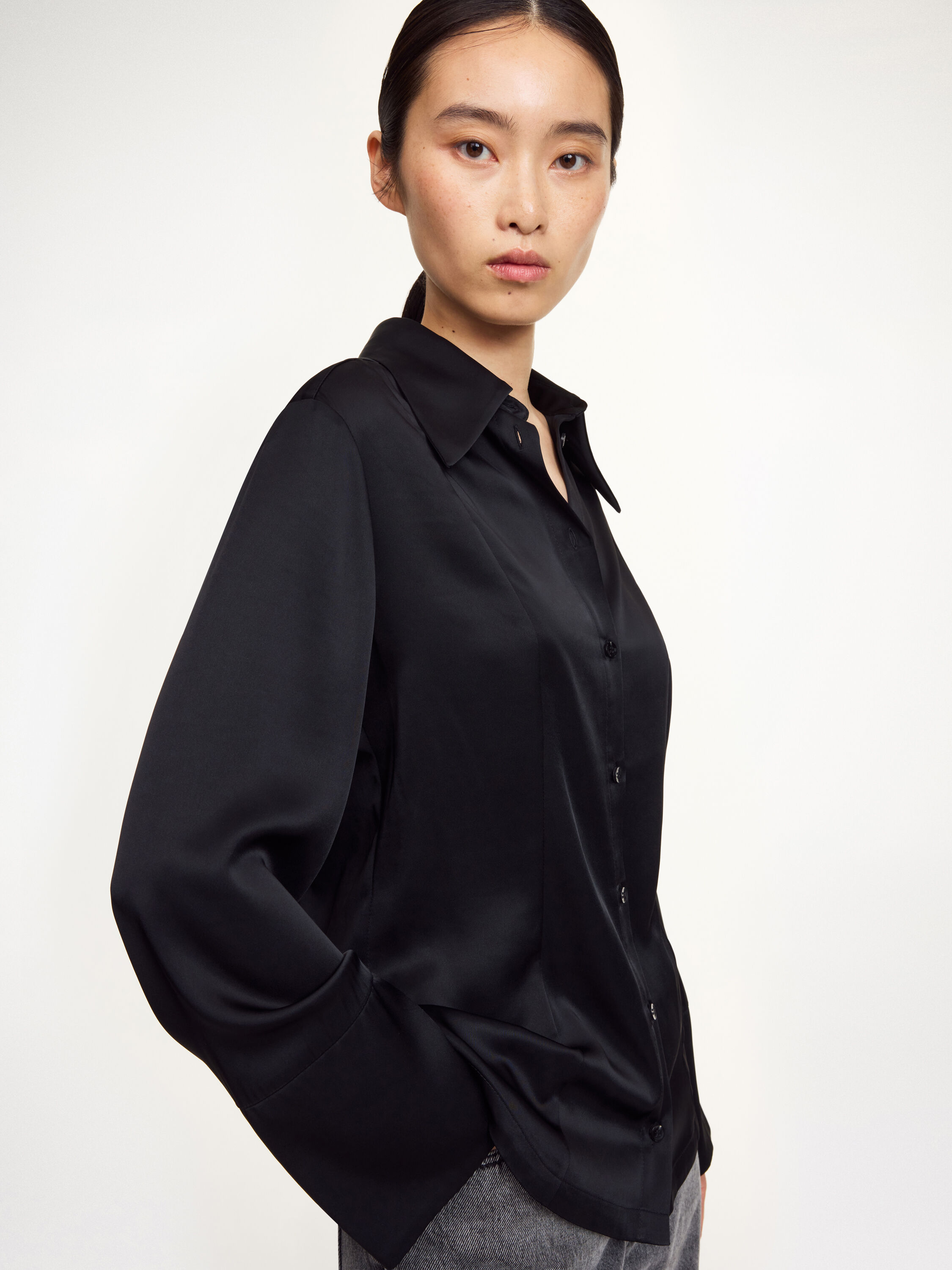 Rosiannas Satin Shirt