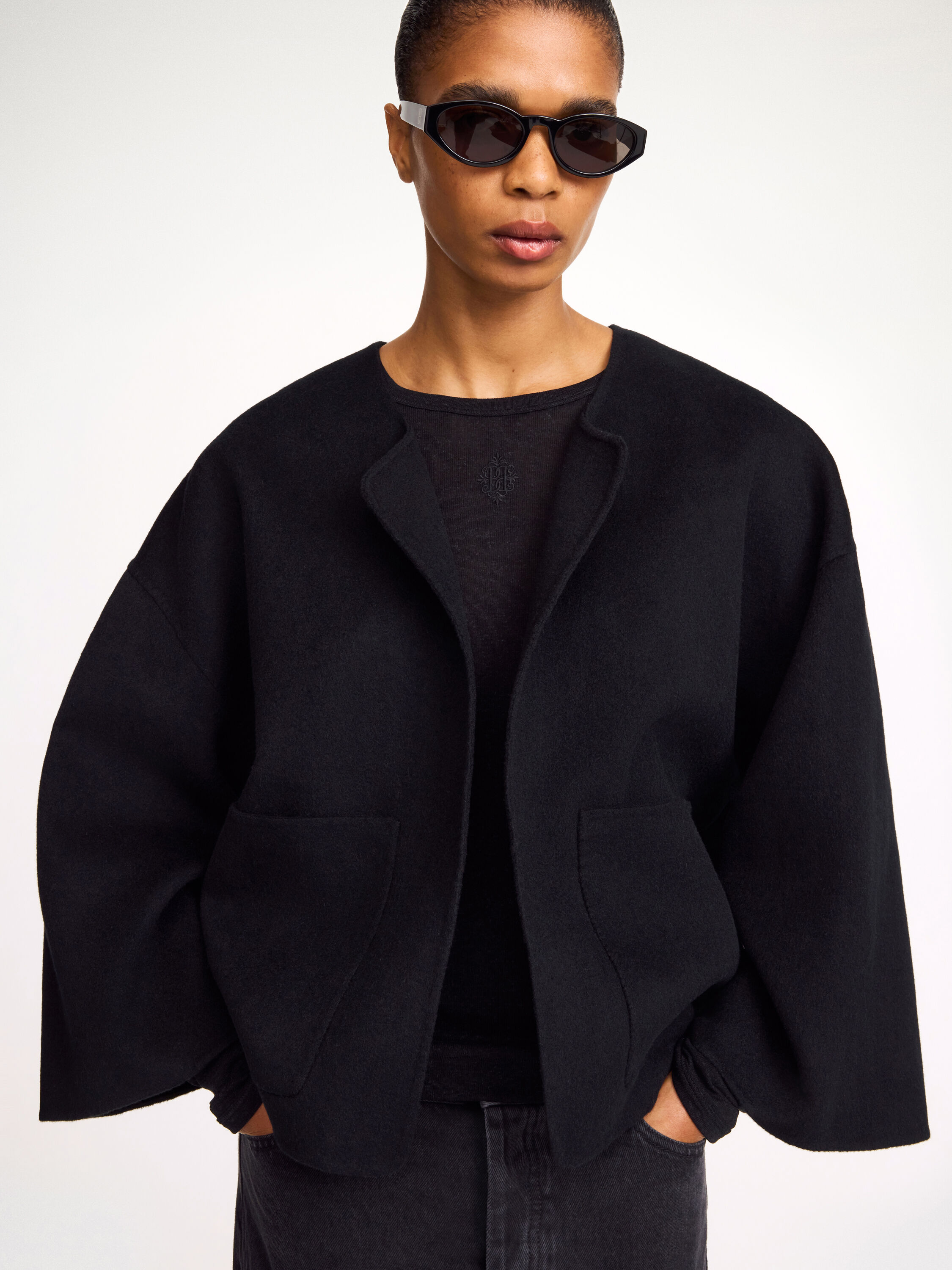 Jacquie wool jacket