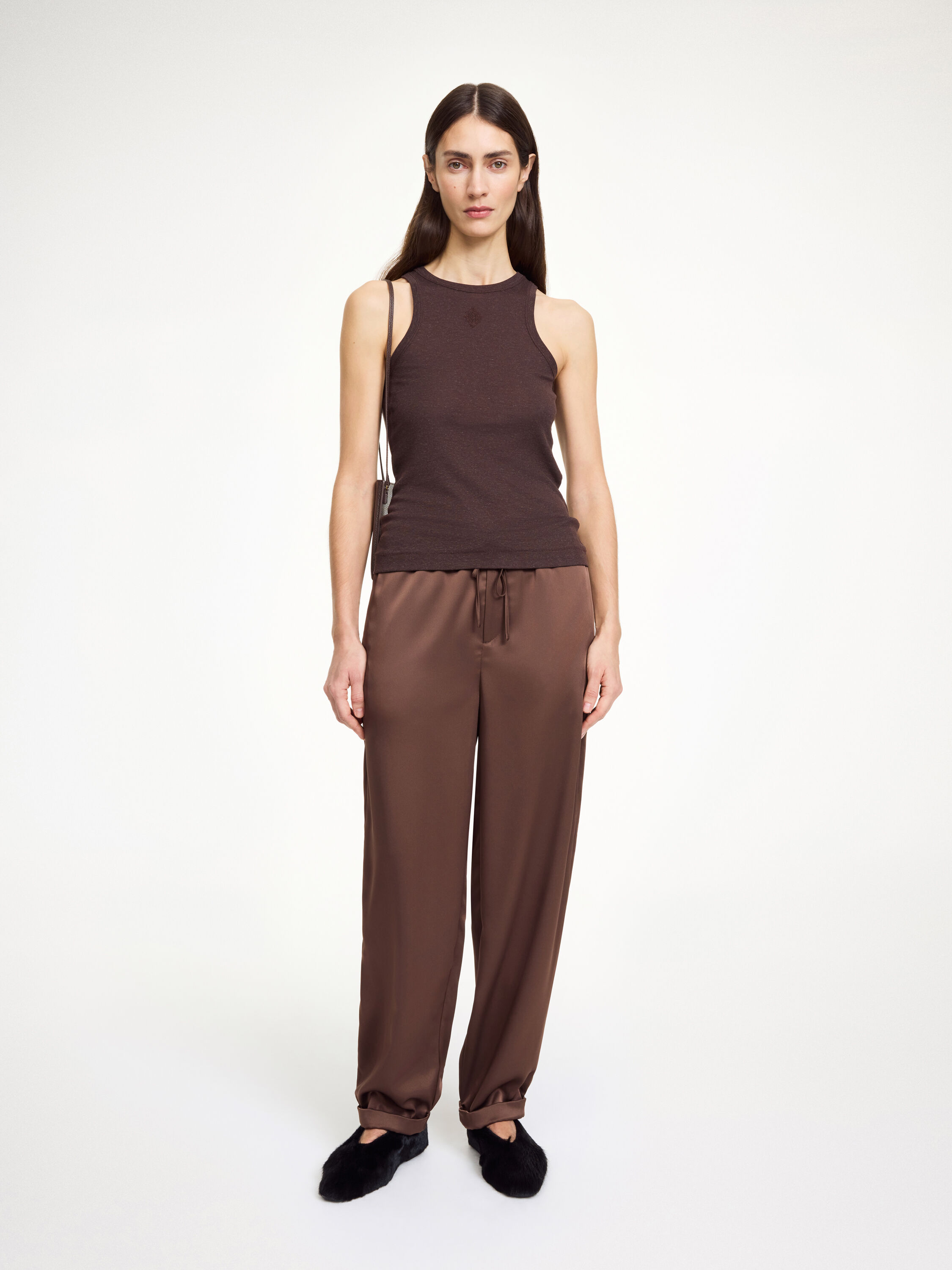 Joanni Satin trousers