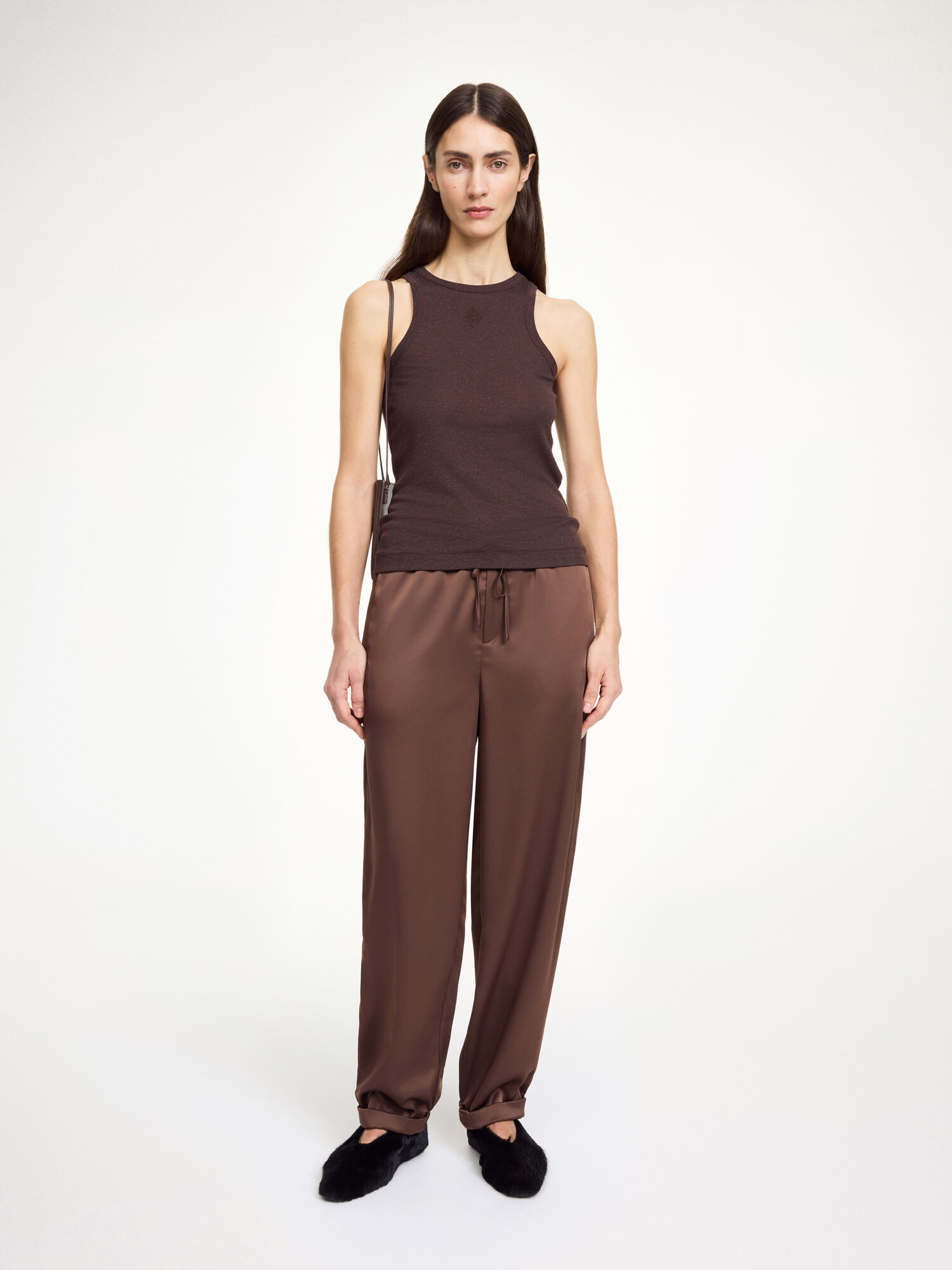 Joanni Satin trousers