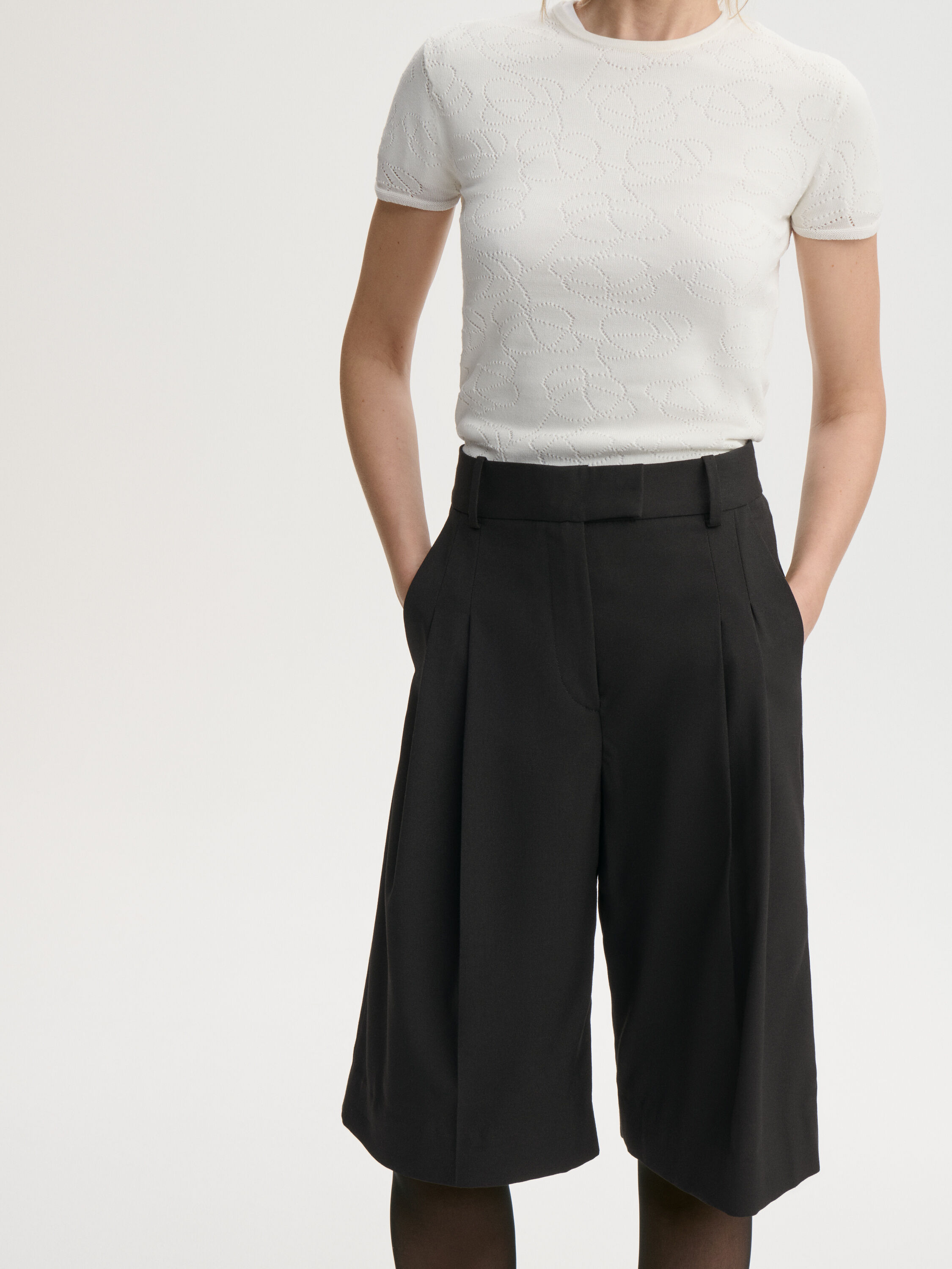 Cymbaria high-waist shorts