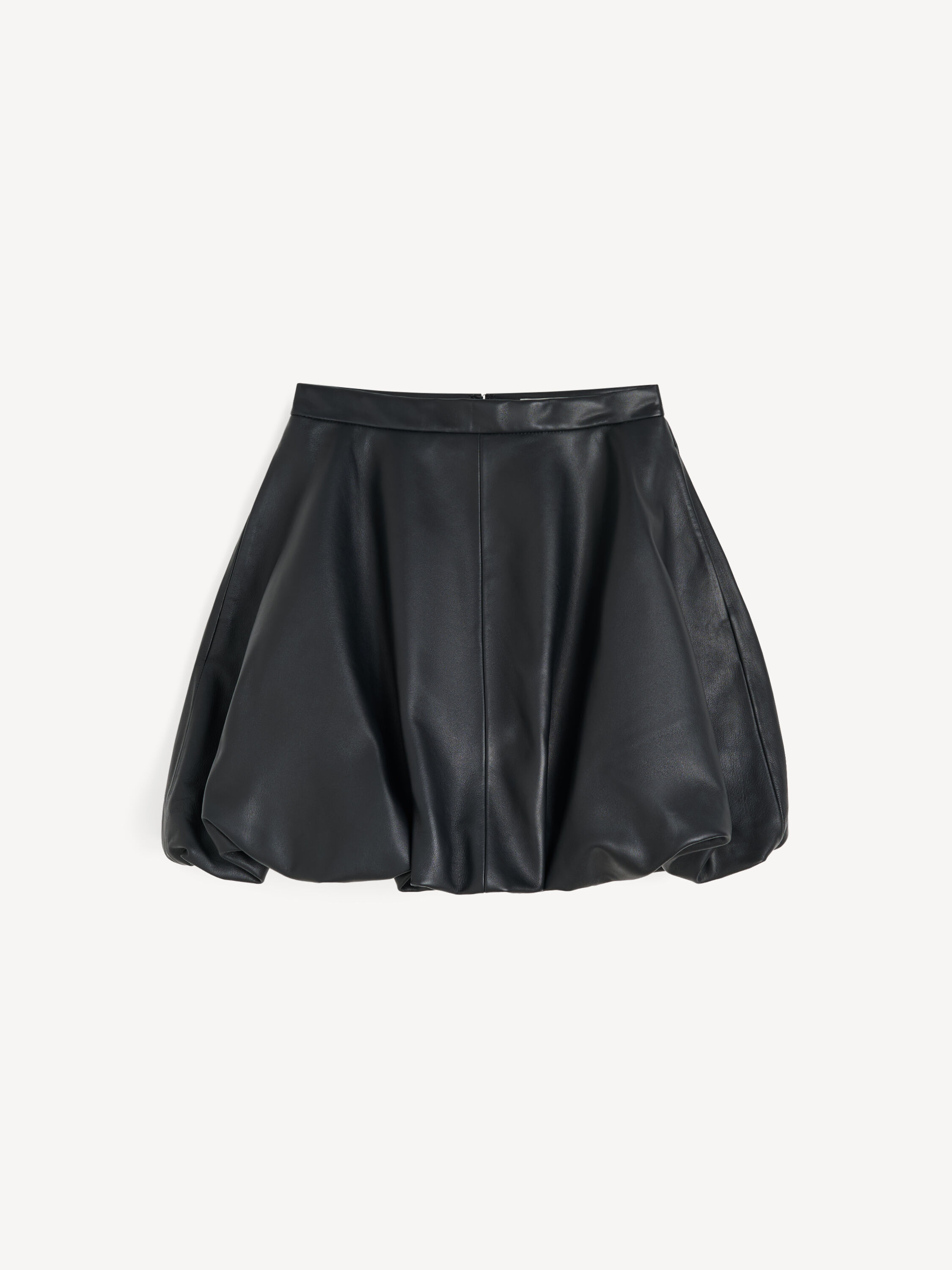 EXCLUSIVE: Brey Leather mini skirt