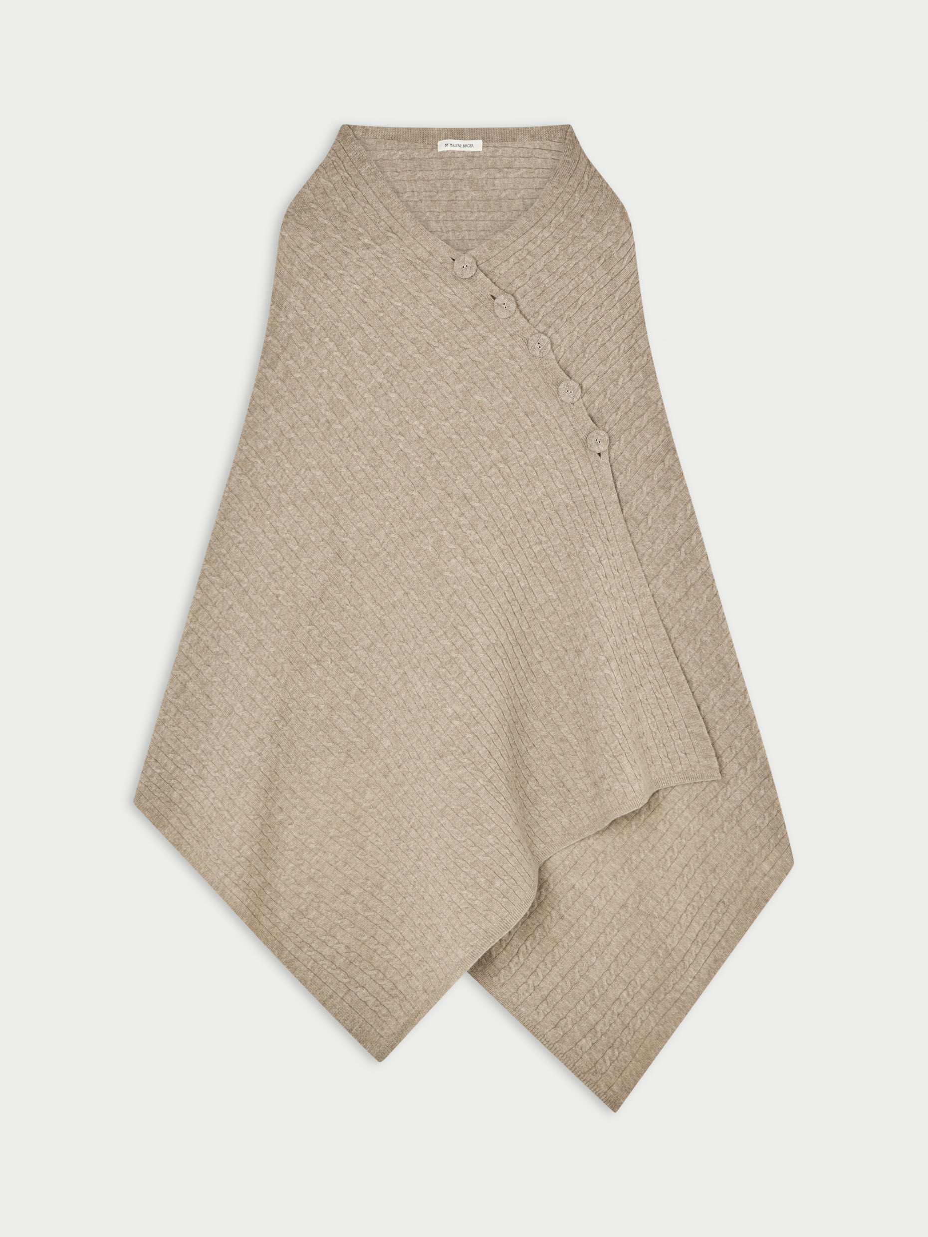 Liza wool cape