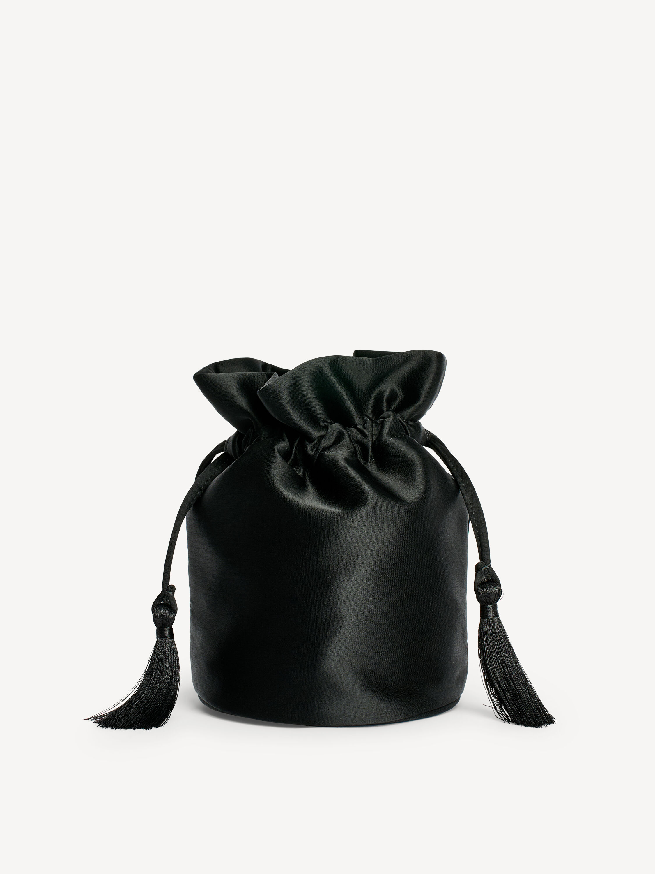 Landinna satin bucket bag
