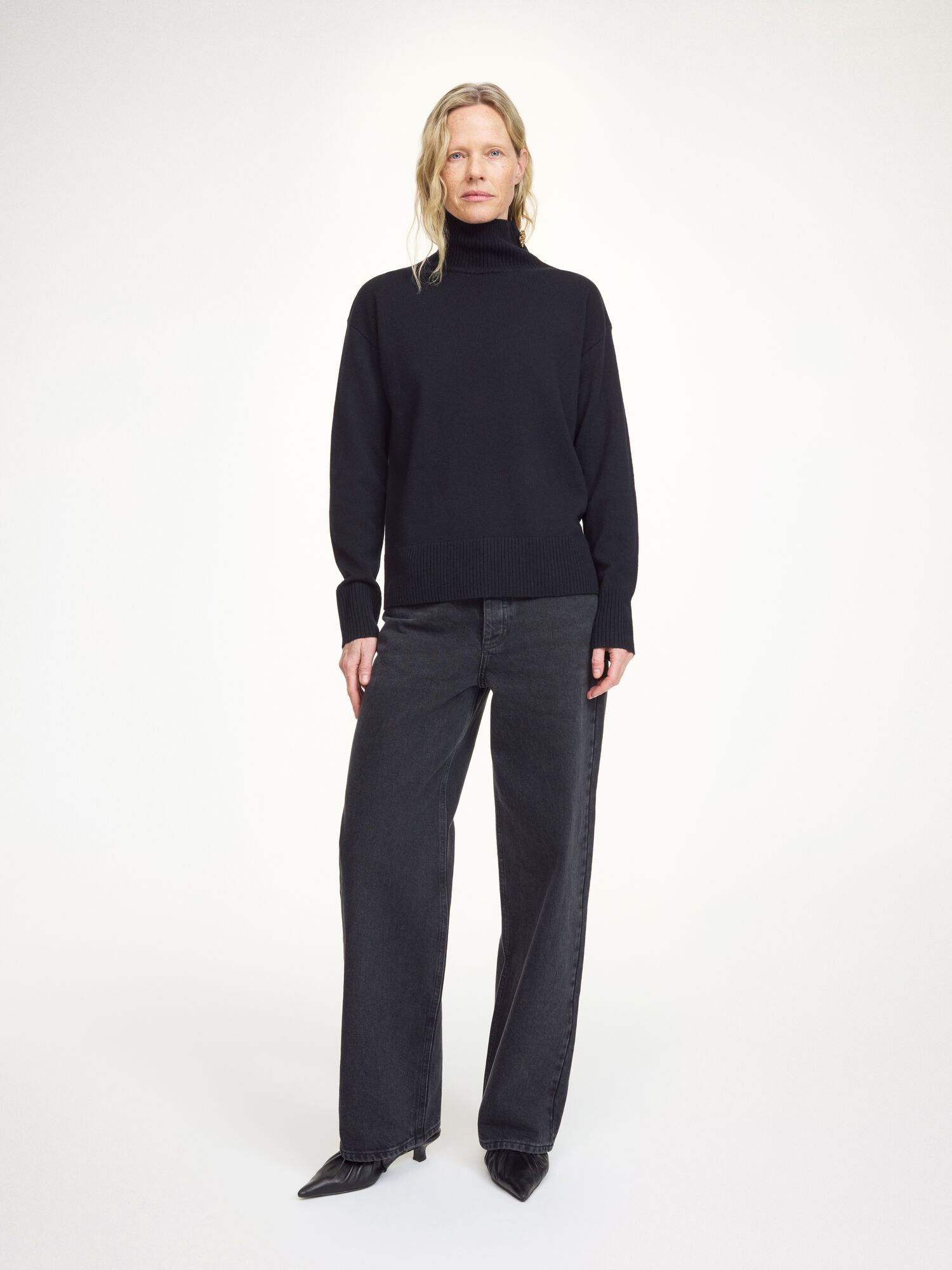 Pull en laine vanille