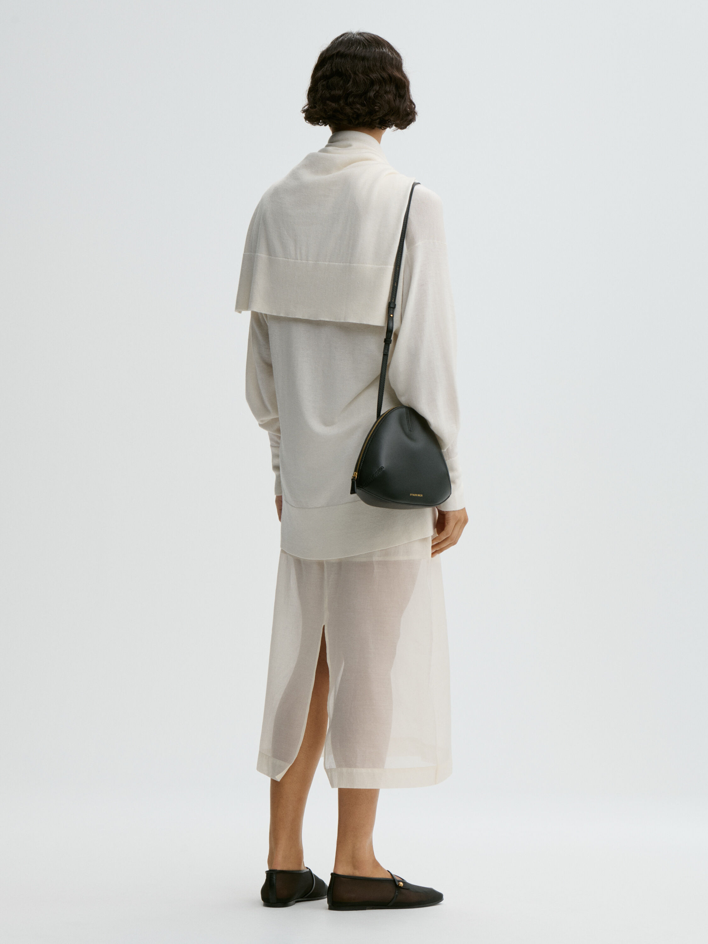 Esta silk organza skirt