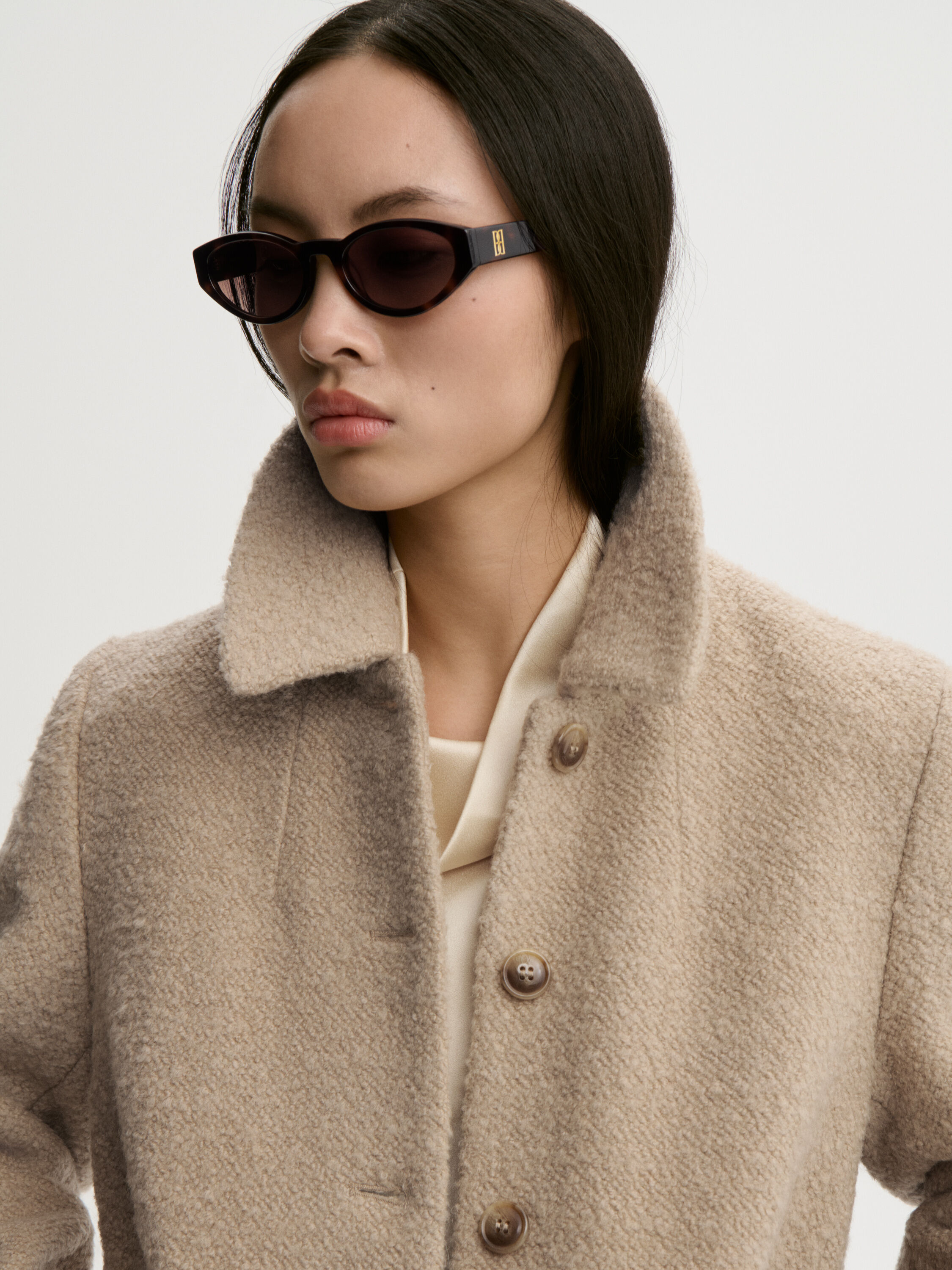 Madera midi coat