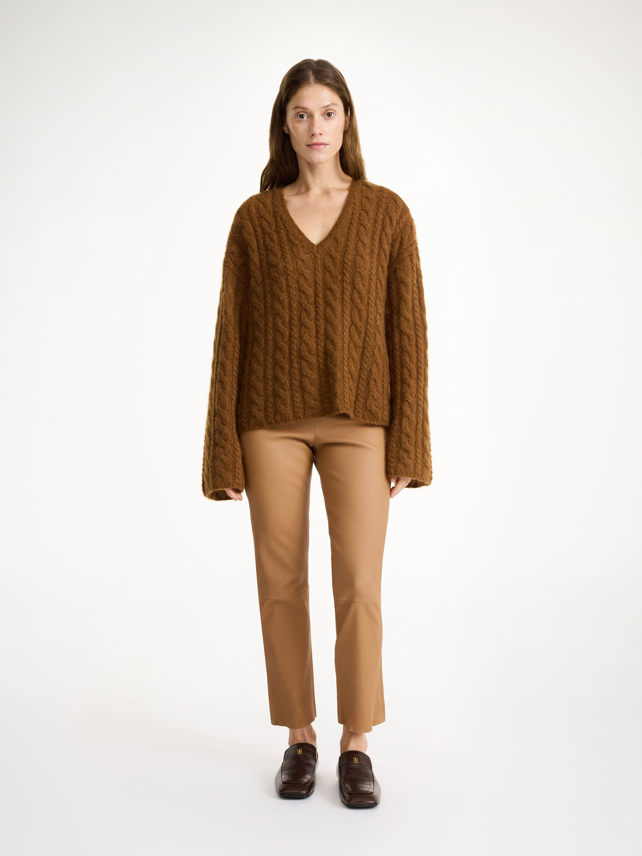 Pantalon Florentina en cuir