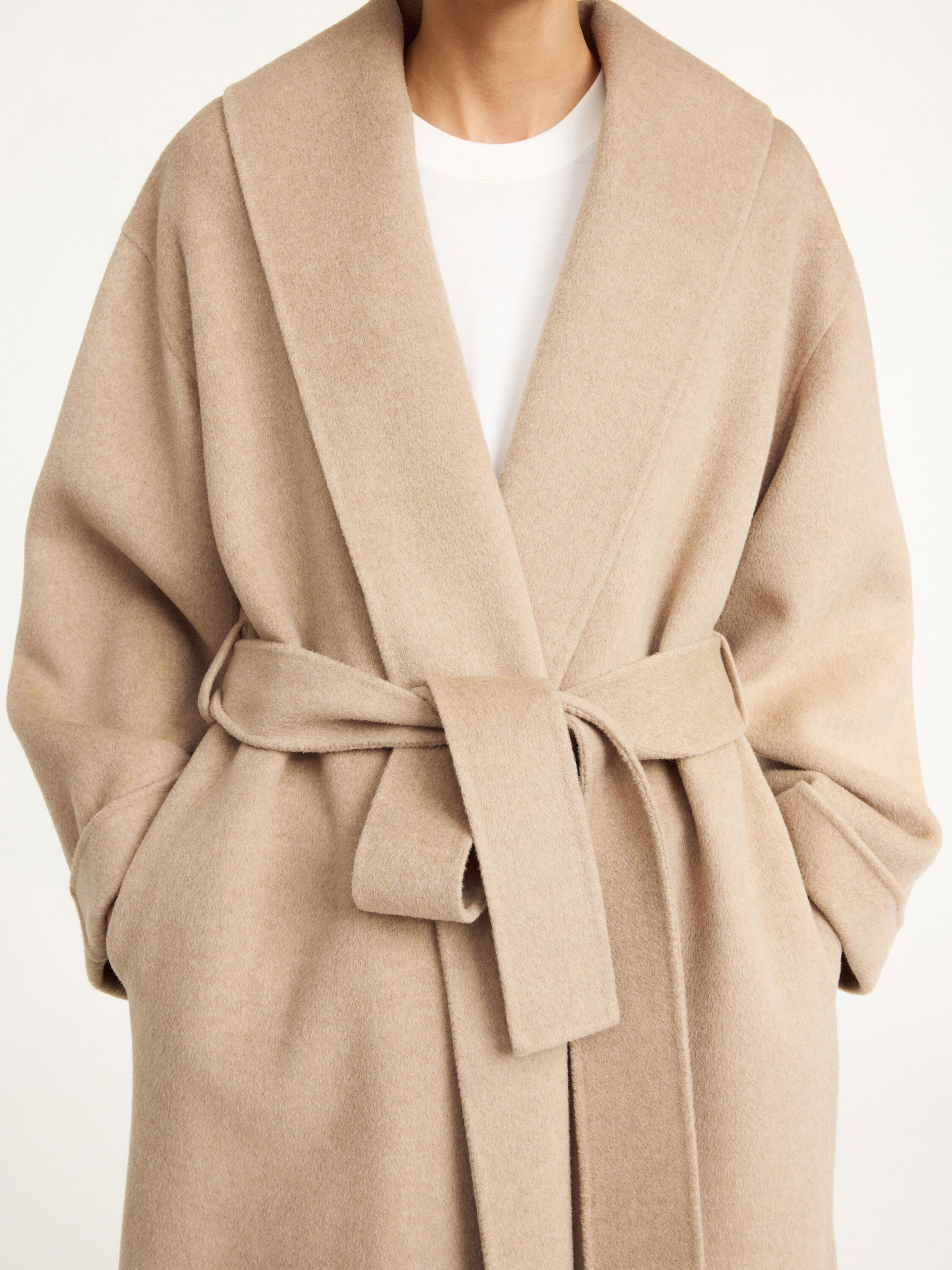 A wool coat outlet