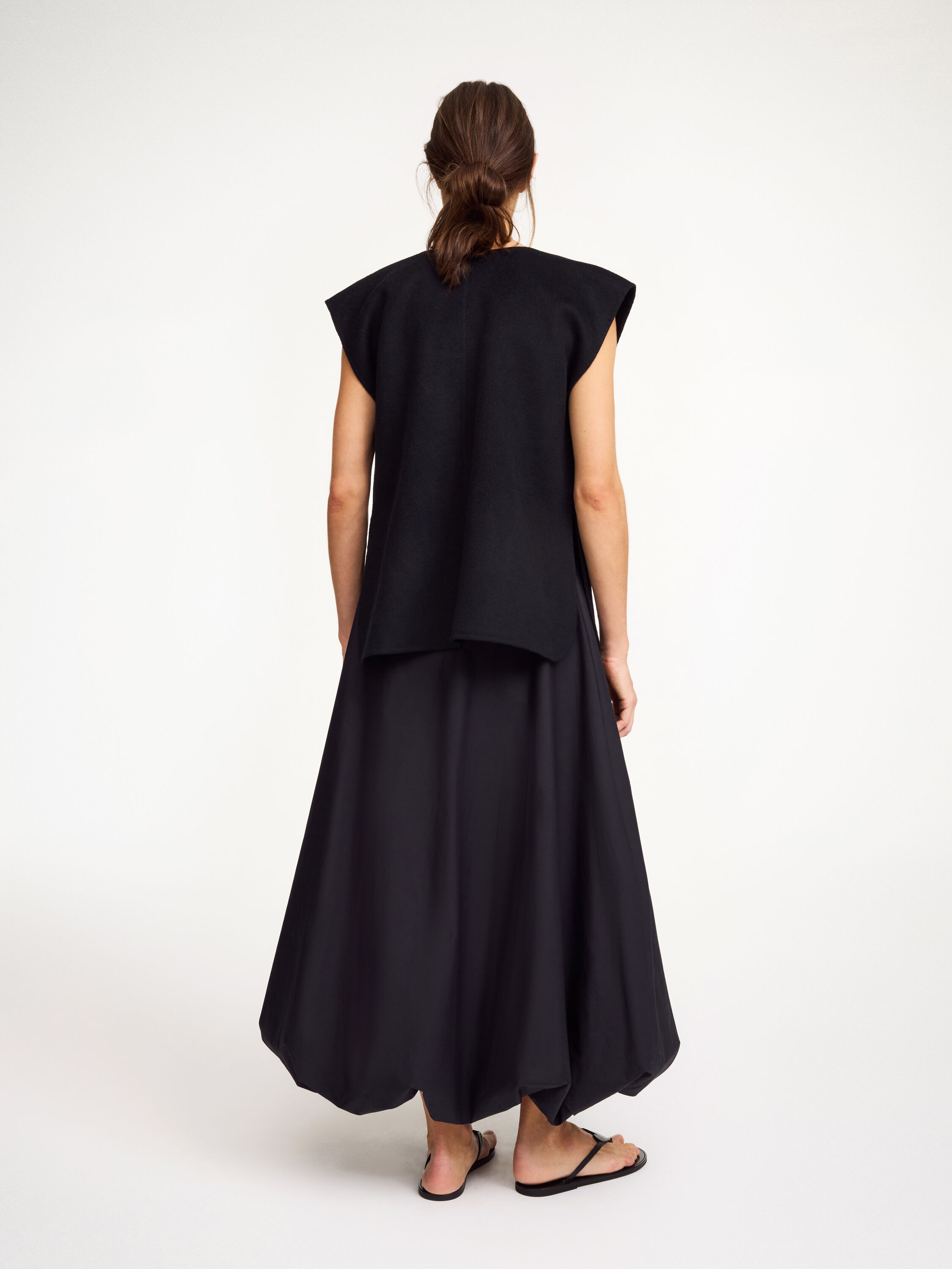 ワンピース BY MALENE BIRGER Women Mid Skirts 103237 050 BLACK Marciella maxi dress - Buy Dresses online | By Malene Birger