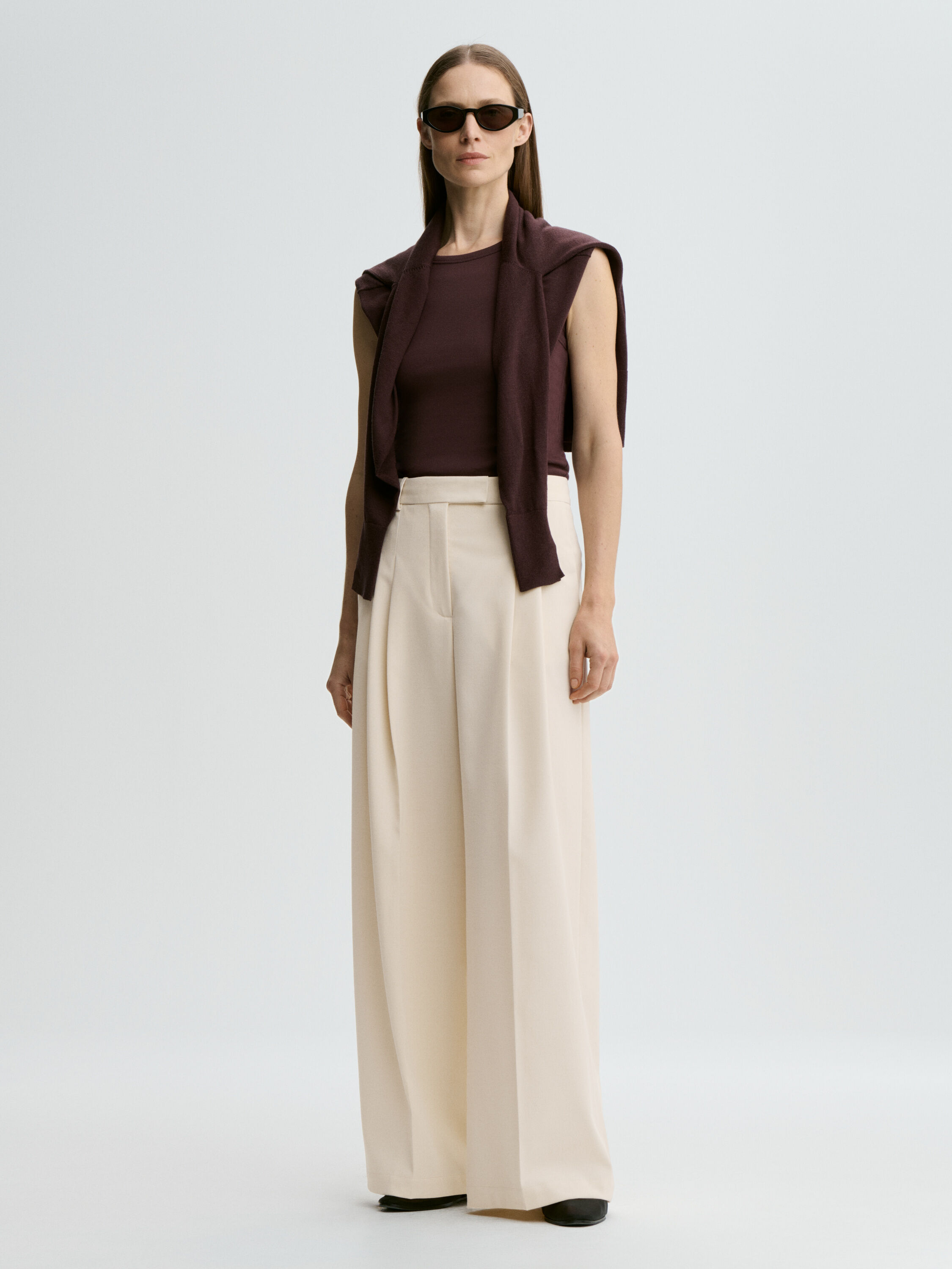 Taalia wide-leg trousers