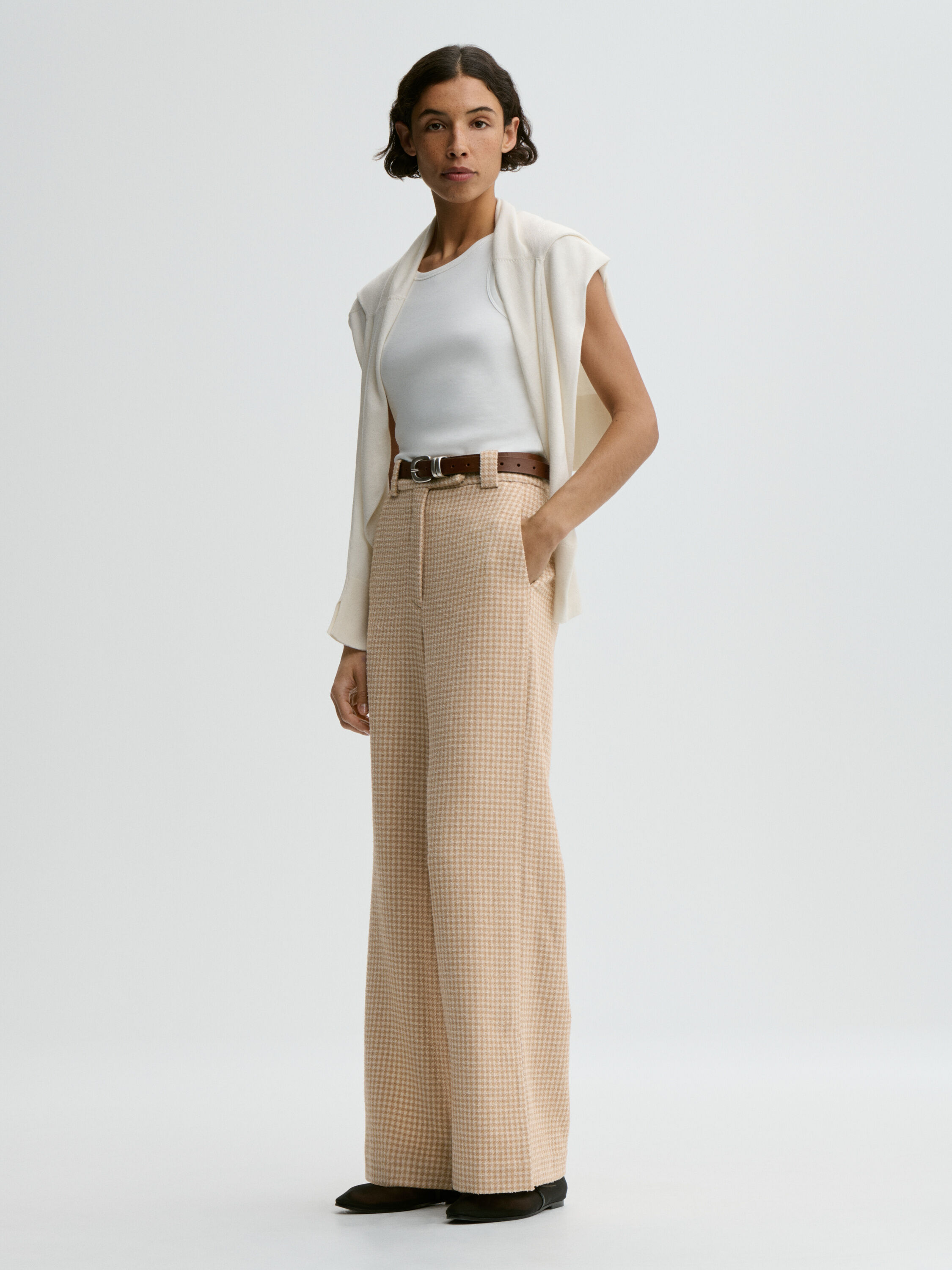 Cimas boucle trousers