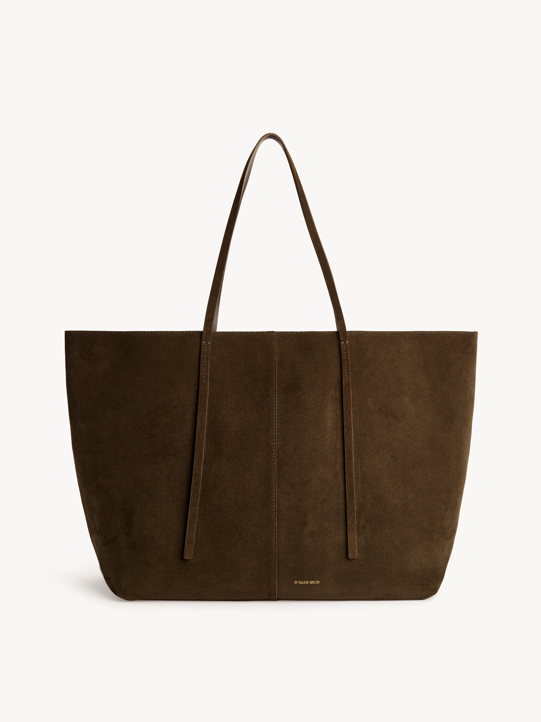 Ralph Lauren Lennox Tote Suede Polo Ralph Lauren Brown Leather