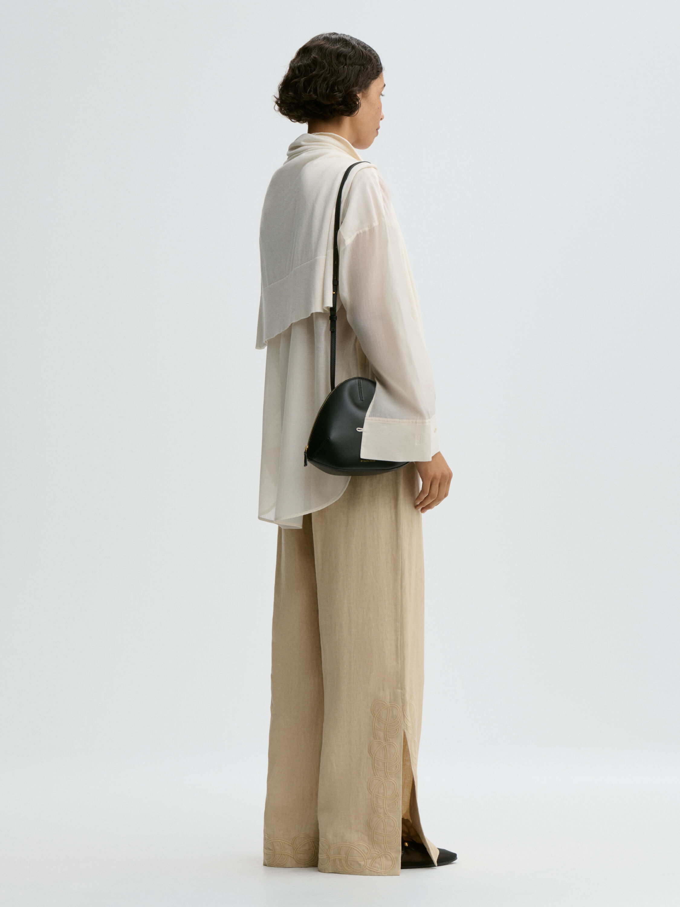 Michelle linen trousers