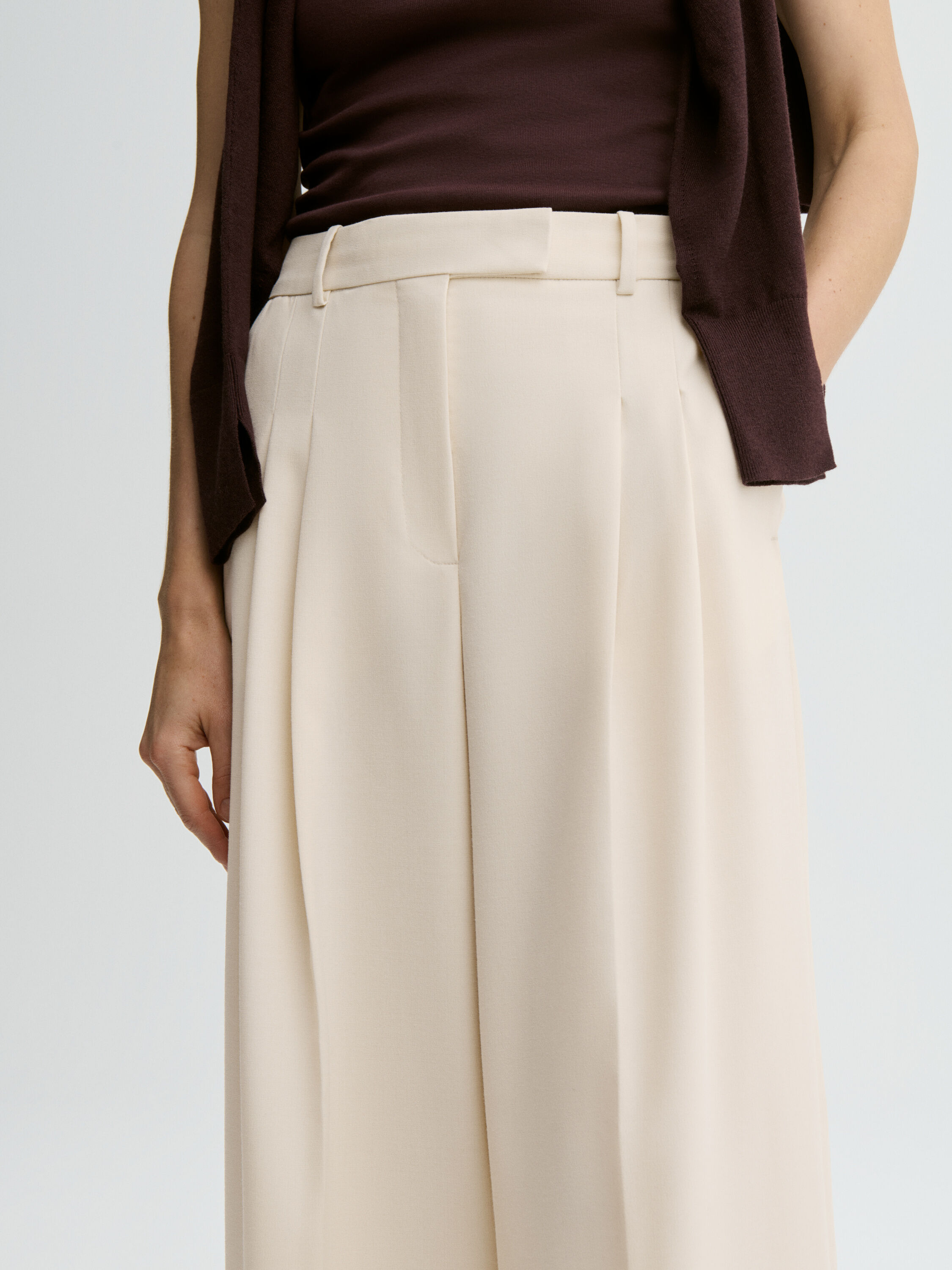 Taalia wide-leg trousers