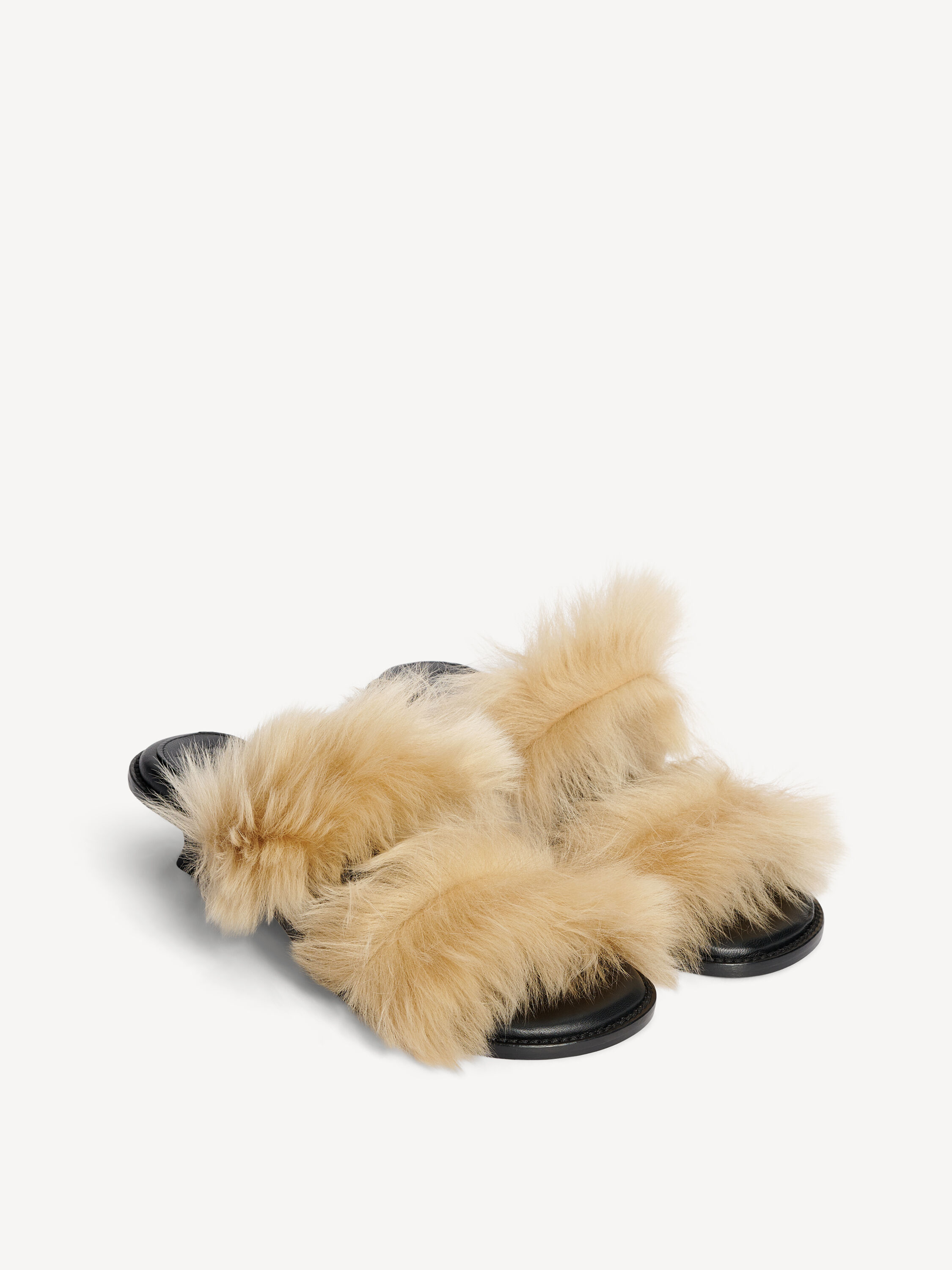 Tianna shearling sandals - Buy Shoes online | By Malene Birger