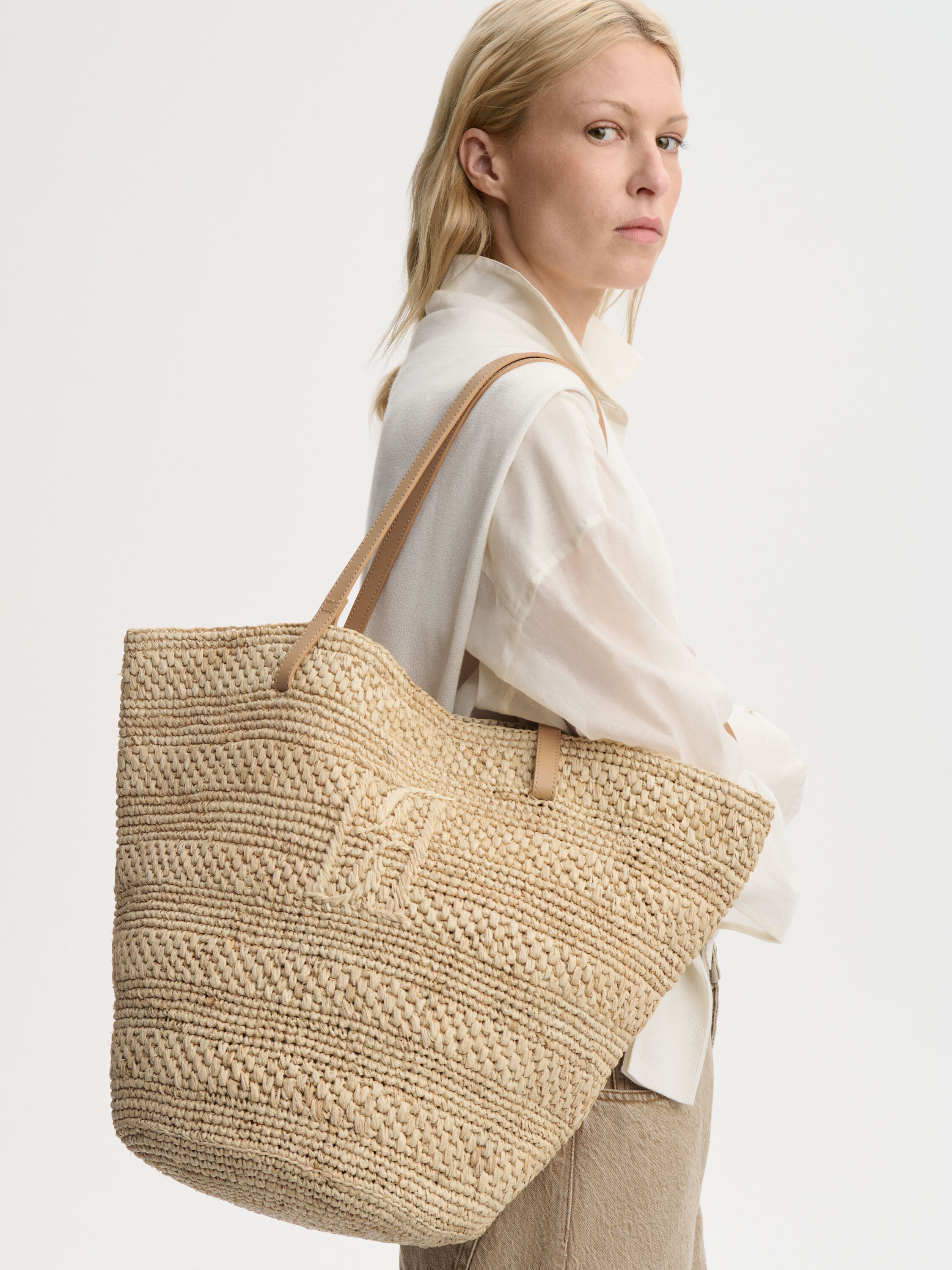 Mirabell straw tote