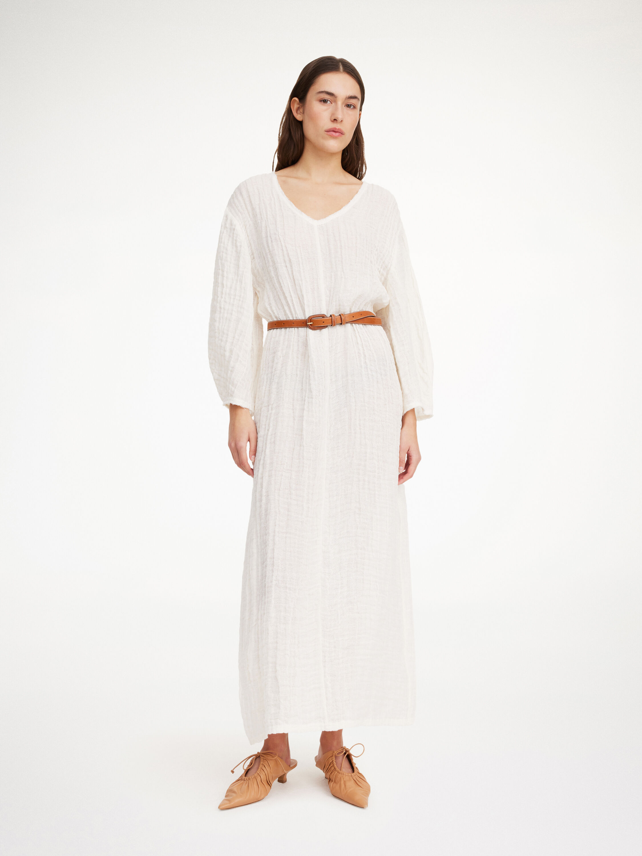Miolla organic linen dress Buy Dresses online By Malene Birger