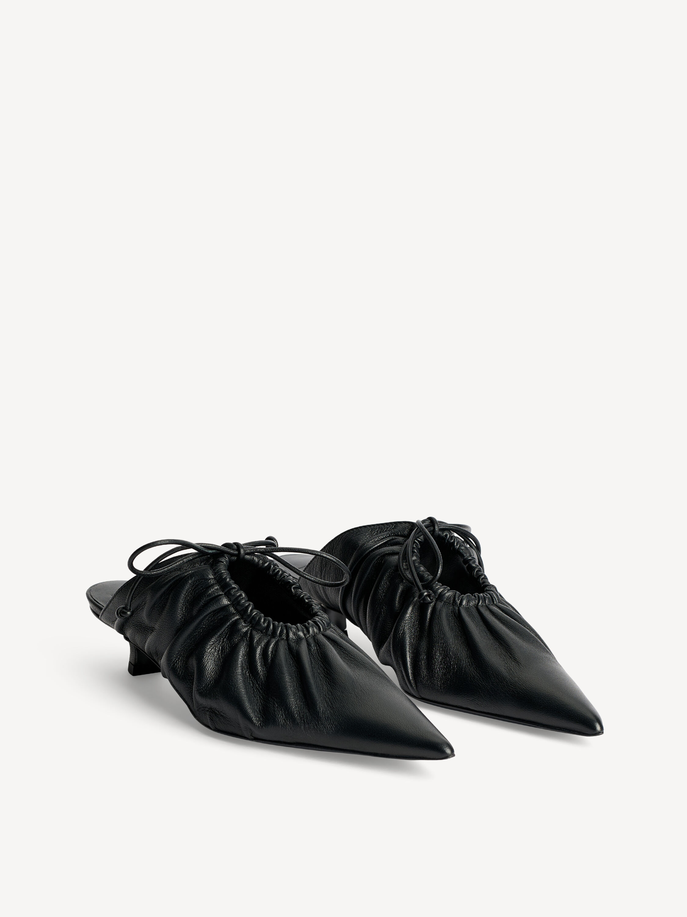 サンダル・ミュール By Malene Birger SS25 MASEY HEELS (102111 12A) Masey leather mules - Buy Shoes online | By Malene Birger