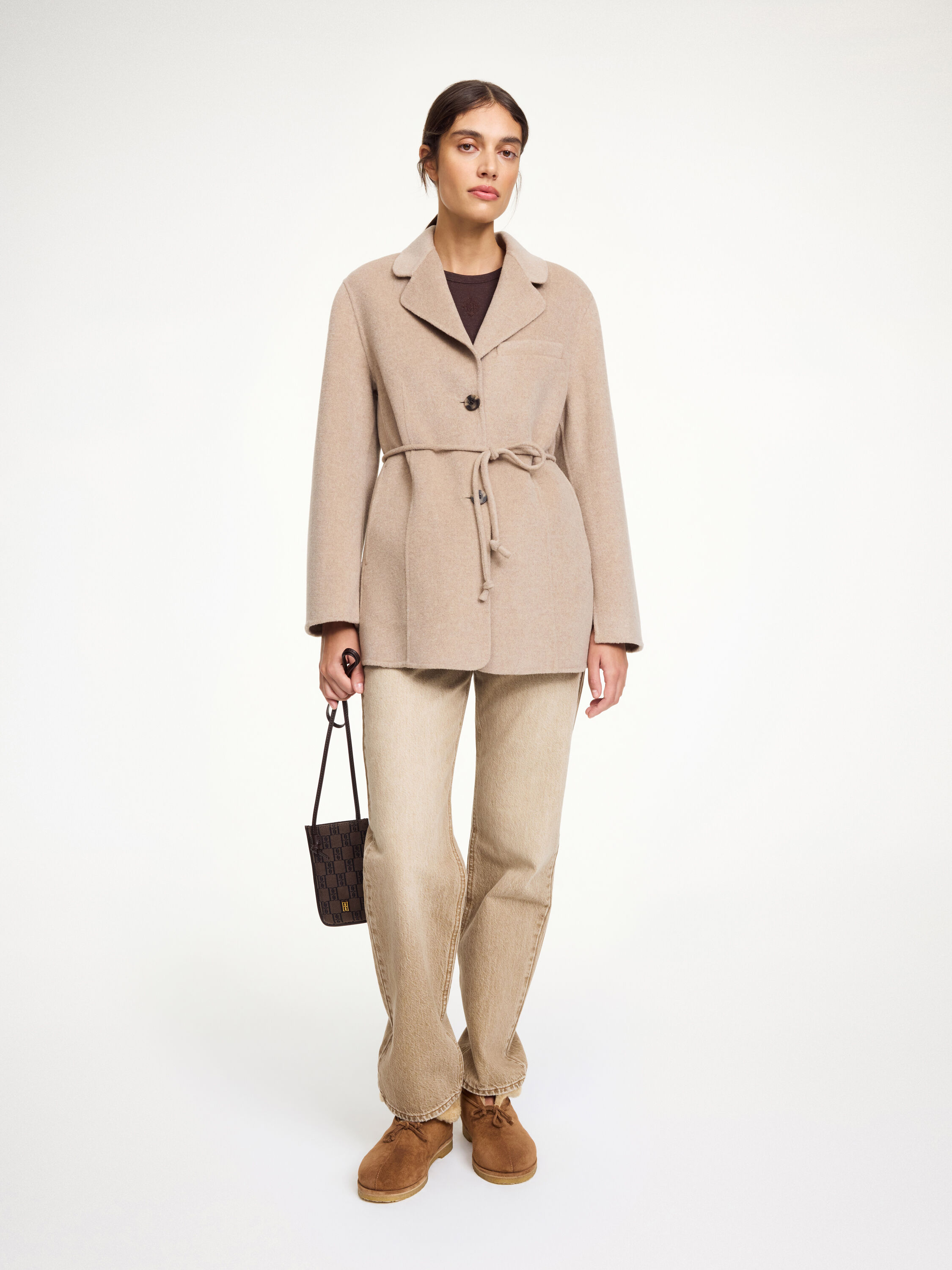 Hellen single-breasted wool blazer