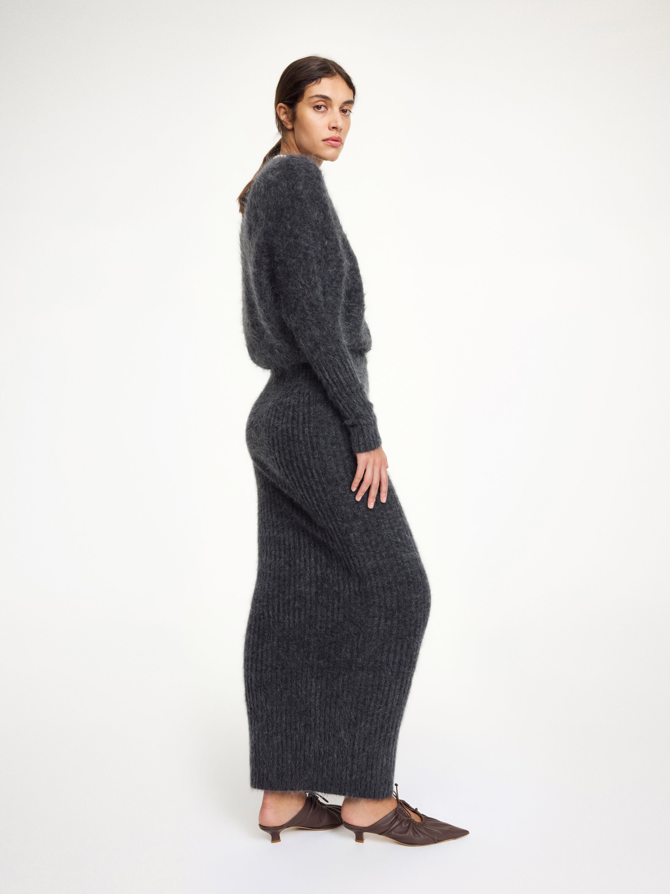 Gislaine Hairy maxi dress